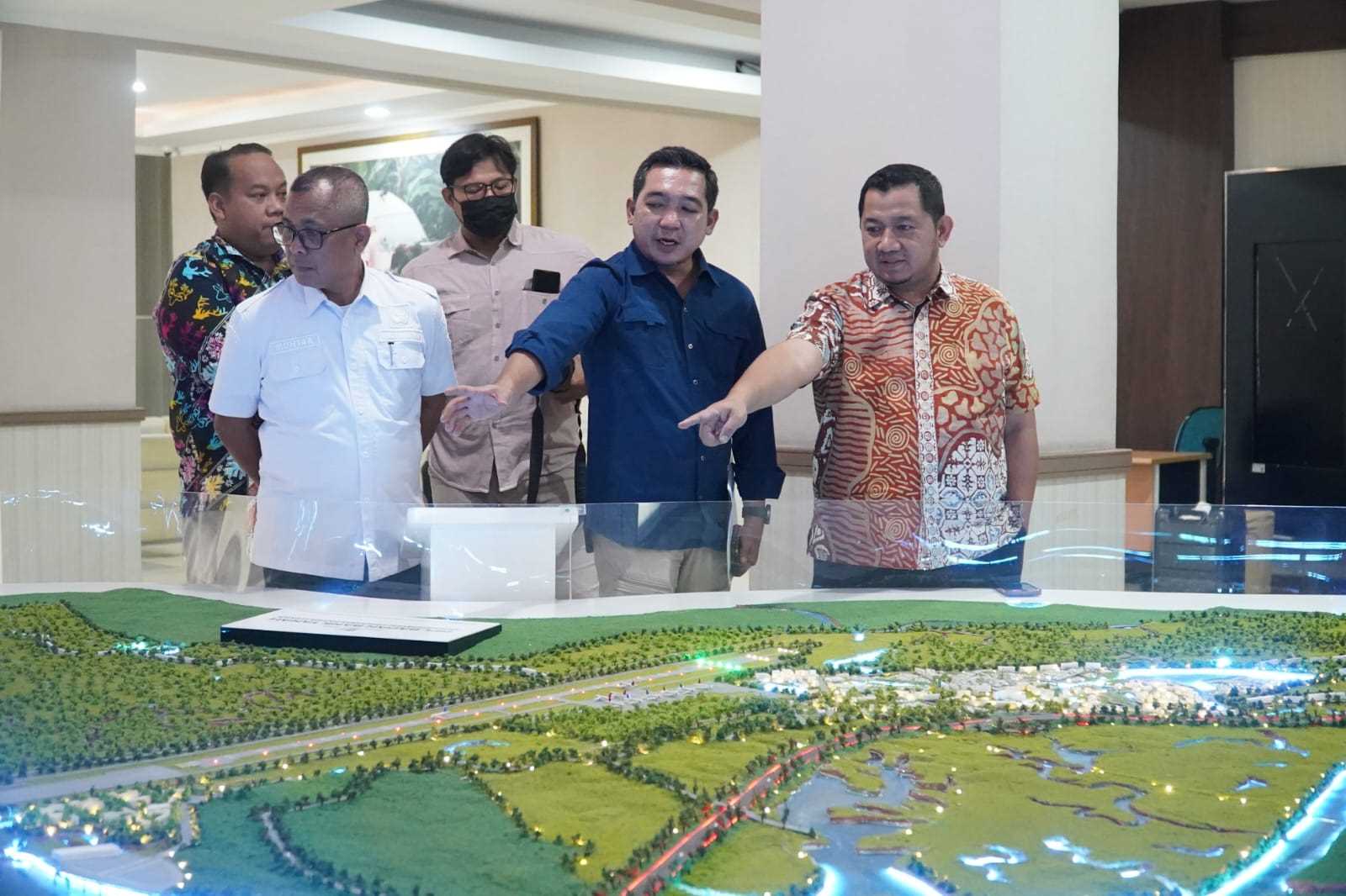 Persiapkan Penunjang Kecamatan Baru, Pemkab PPU Bangun Sinergi Besama Badan Bank Tanah