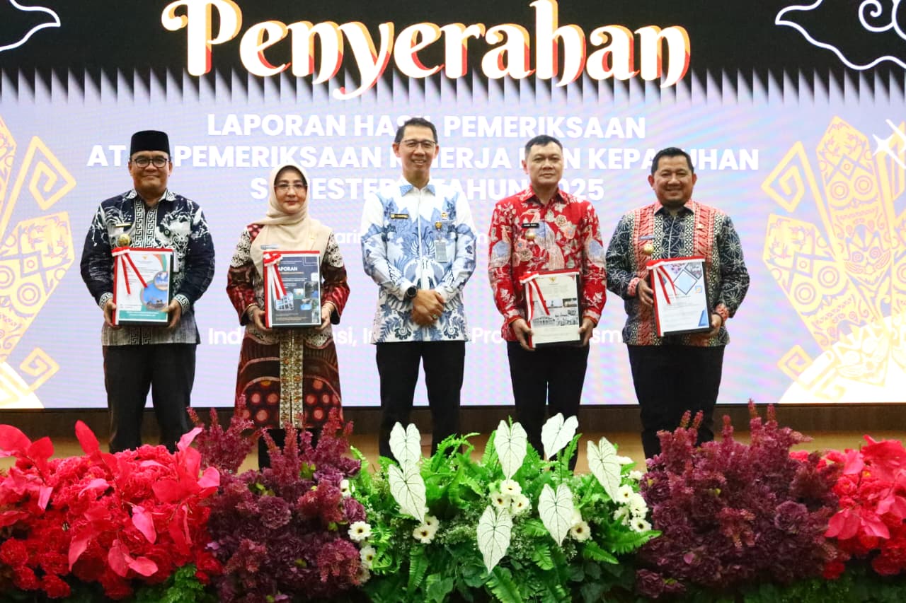 Bupati PPU Terima LHP BPK Semester II 2025, Komitmen Perkuat Tata Kelola Dapodik