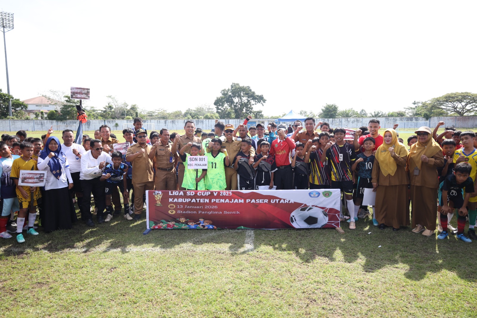 Buka SD Cup V 2026, Wabup PPU Tegaskan Pembinaan Anak Sejak Usia Dini