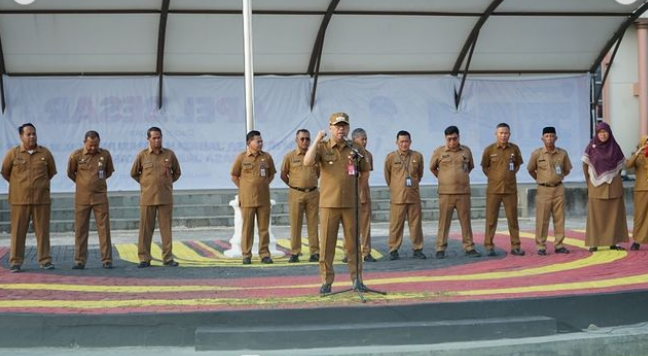 Pimpin Apel di Lingkungan Setkab PPU, Makmur Marbun: Warga PPU Harus Bisa Menjadi Aktor Pembangunan di IKN