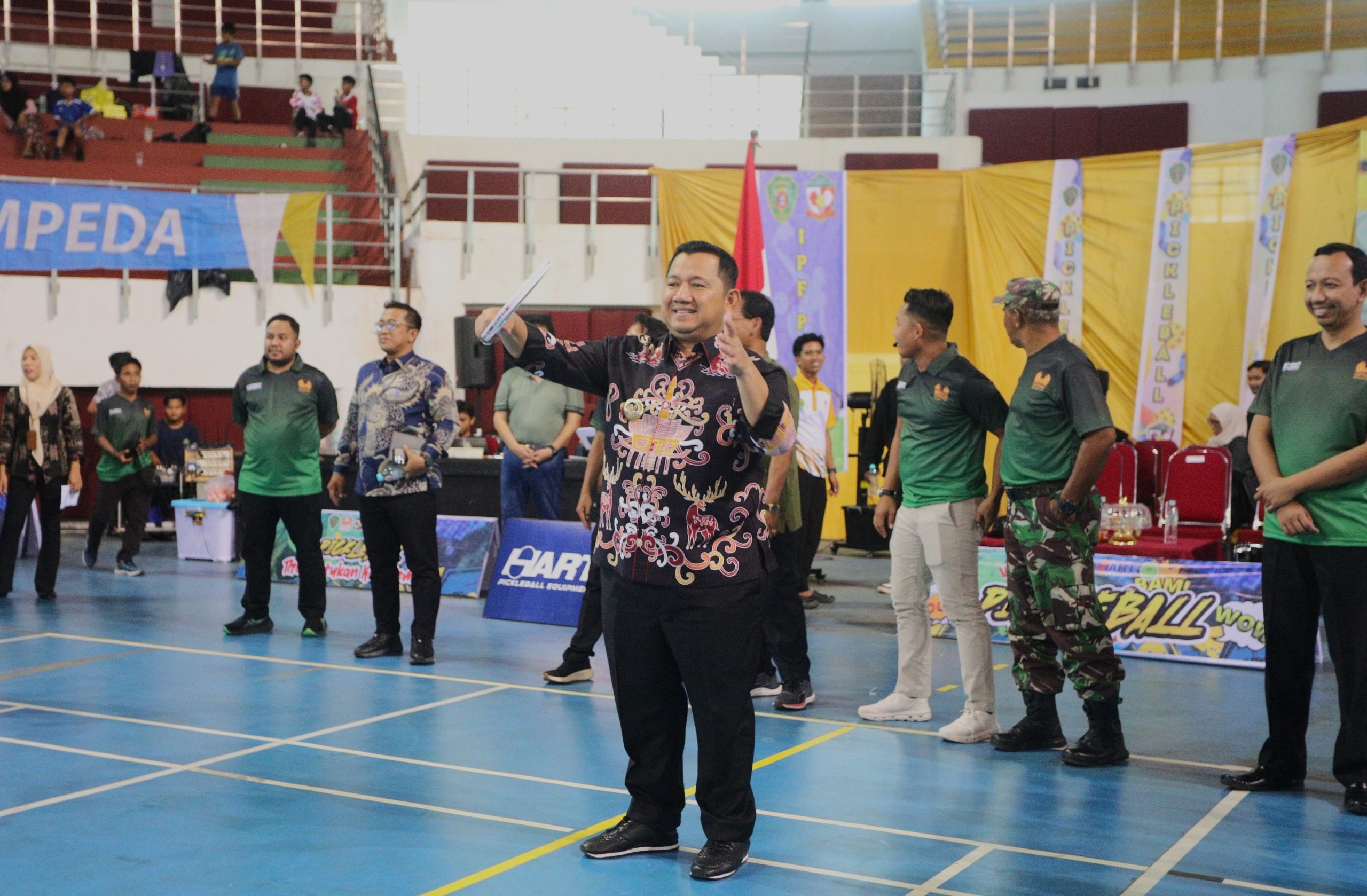 Bupati PPU Mudyat Noor Buka Kejuaraan Nasional Pickleball Championship Tahun 2025