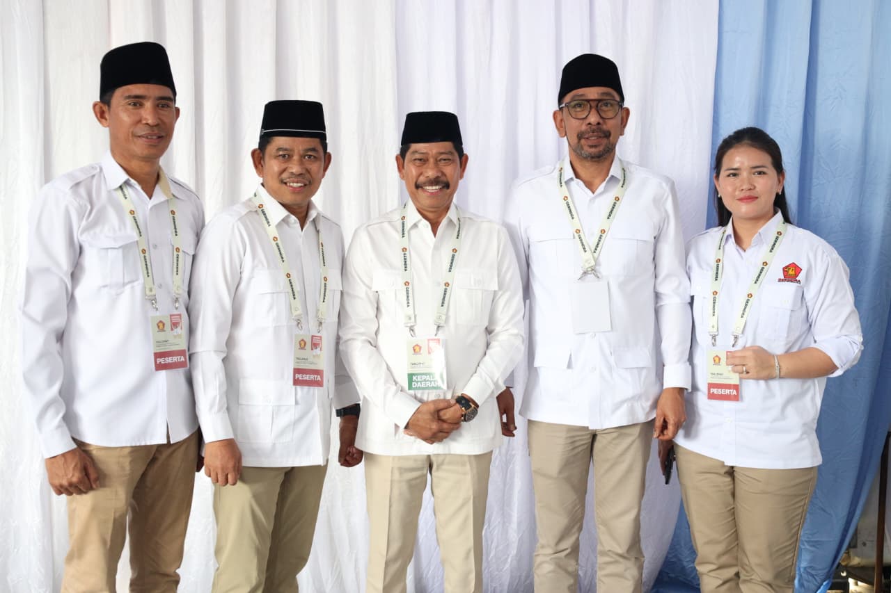 Wabup PPU Abdul Waris Hadiri Taklimat Ketua Dewan Pembina Gerindra di Hambalang