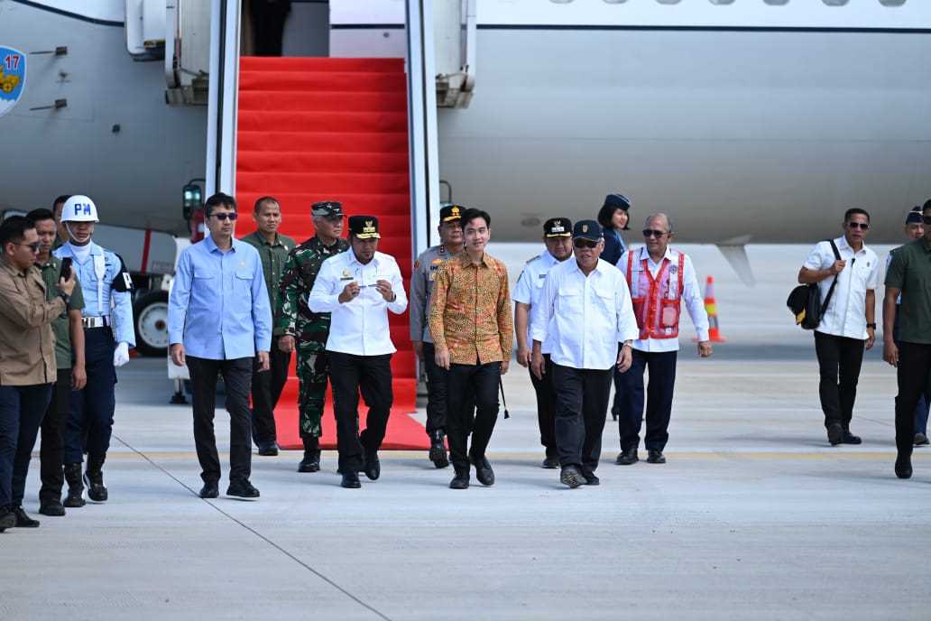 Bupati PPU Mudyat Noor Sambut Kunker Wapres Gibran di IKN Nusantara 