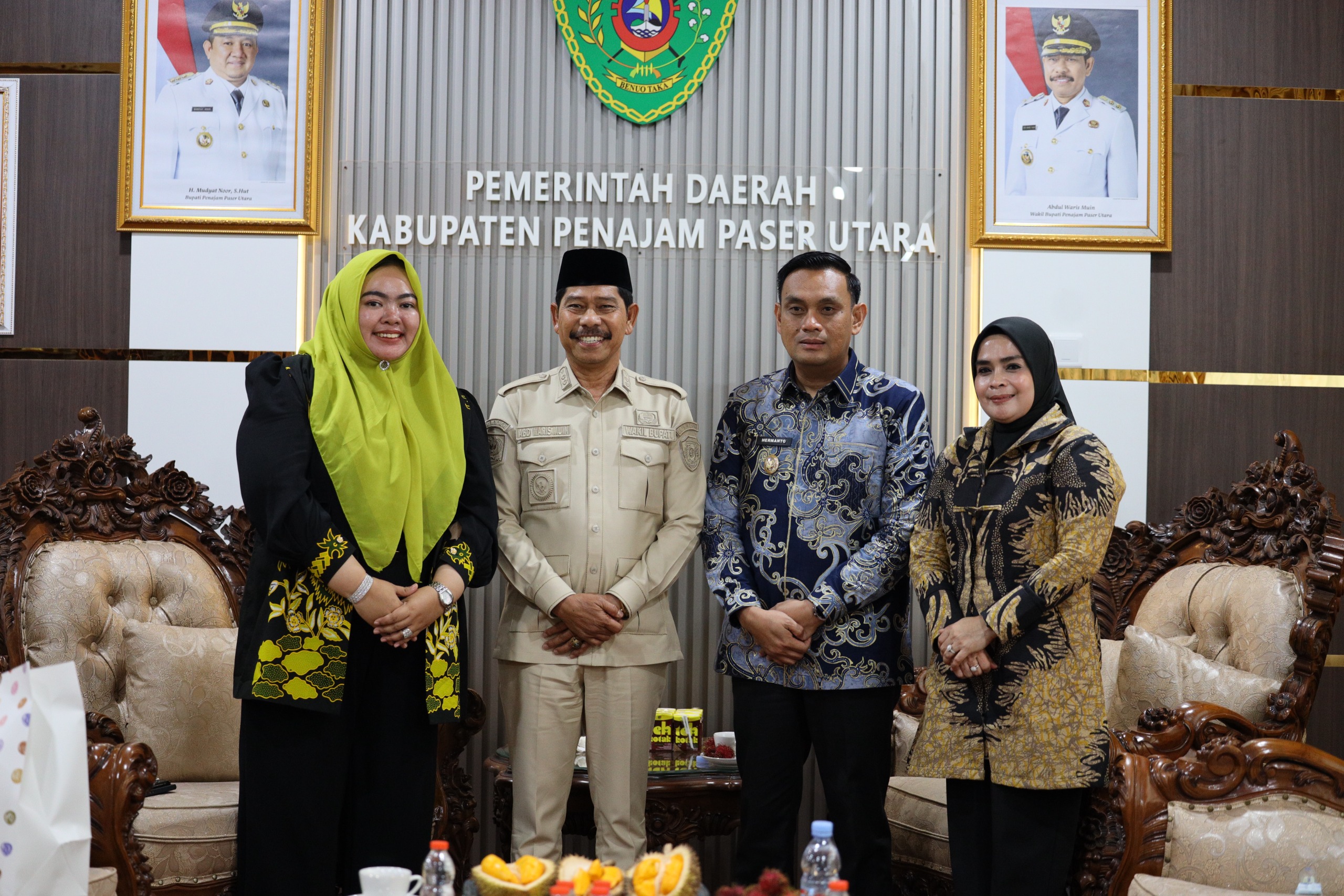 Wabup PPU Sambut Hangat Kunjungan Silaturahmi Wakil Wali Kota Parepare