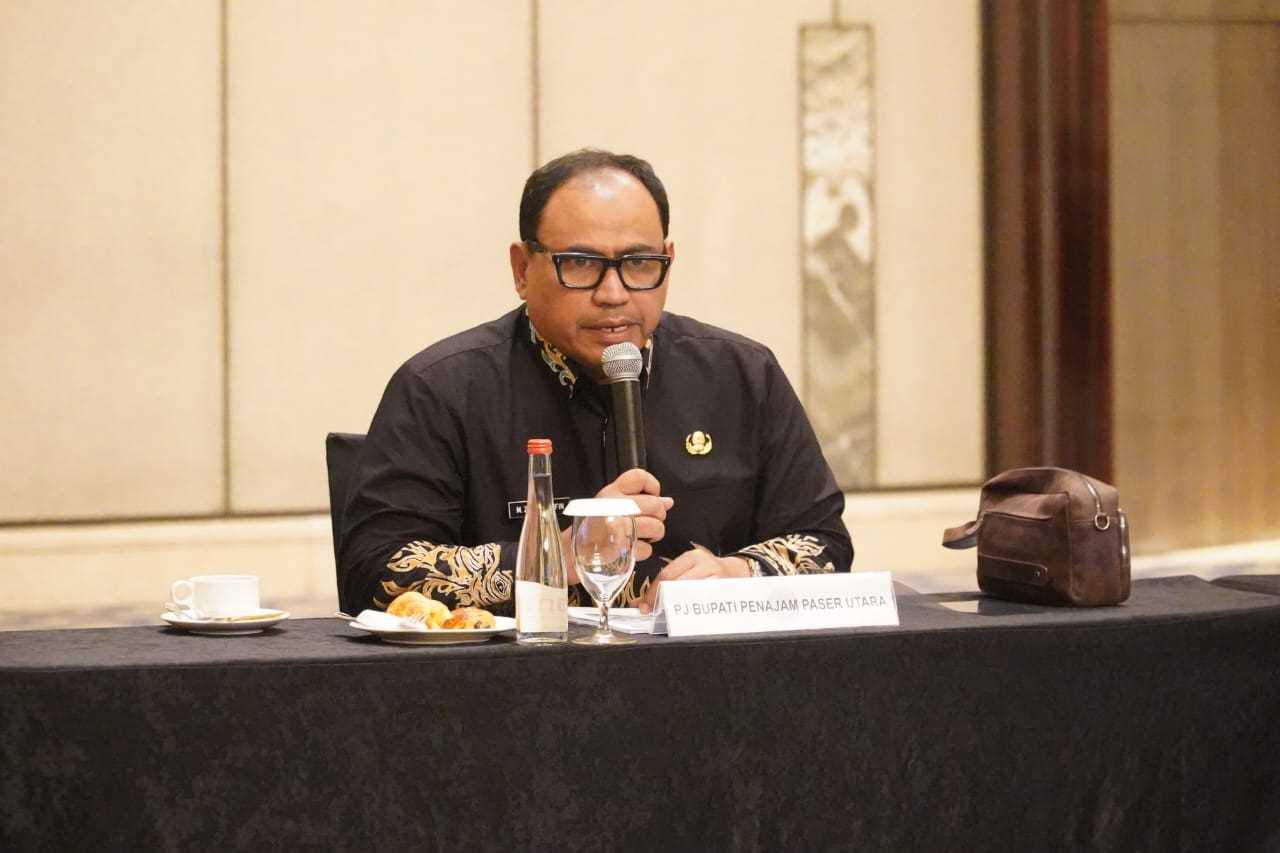 Rakor Lintas Sektor Kementrian ATR BPN, Pj. Bupati PPU Zainal Arifin  Paparkan Rancangan RDTR Kabupaten PPU.  