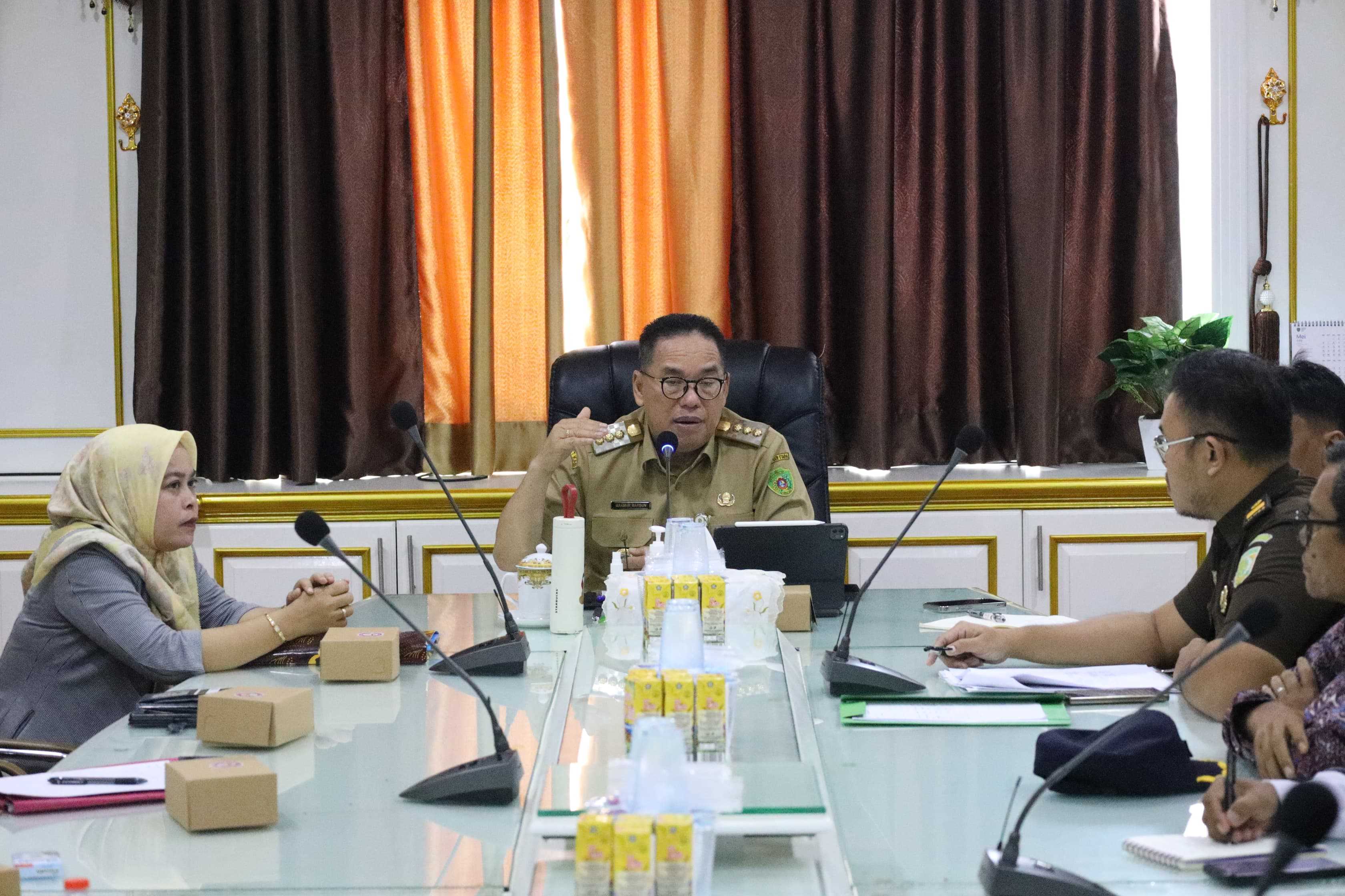 Pj Bupati PPU Pimpin Sosialisasi Terkait Rencana Pembangunan Pelabuhan Spit dan Klotok Penajam 