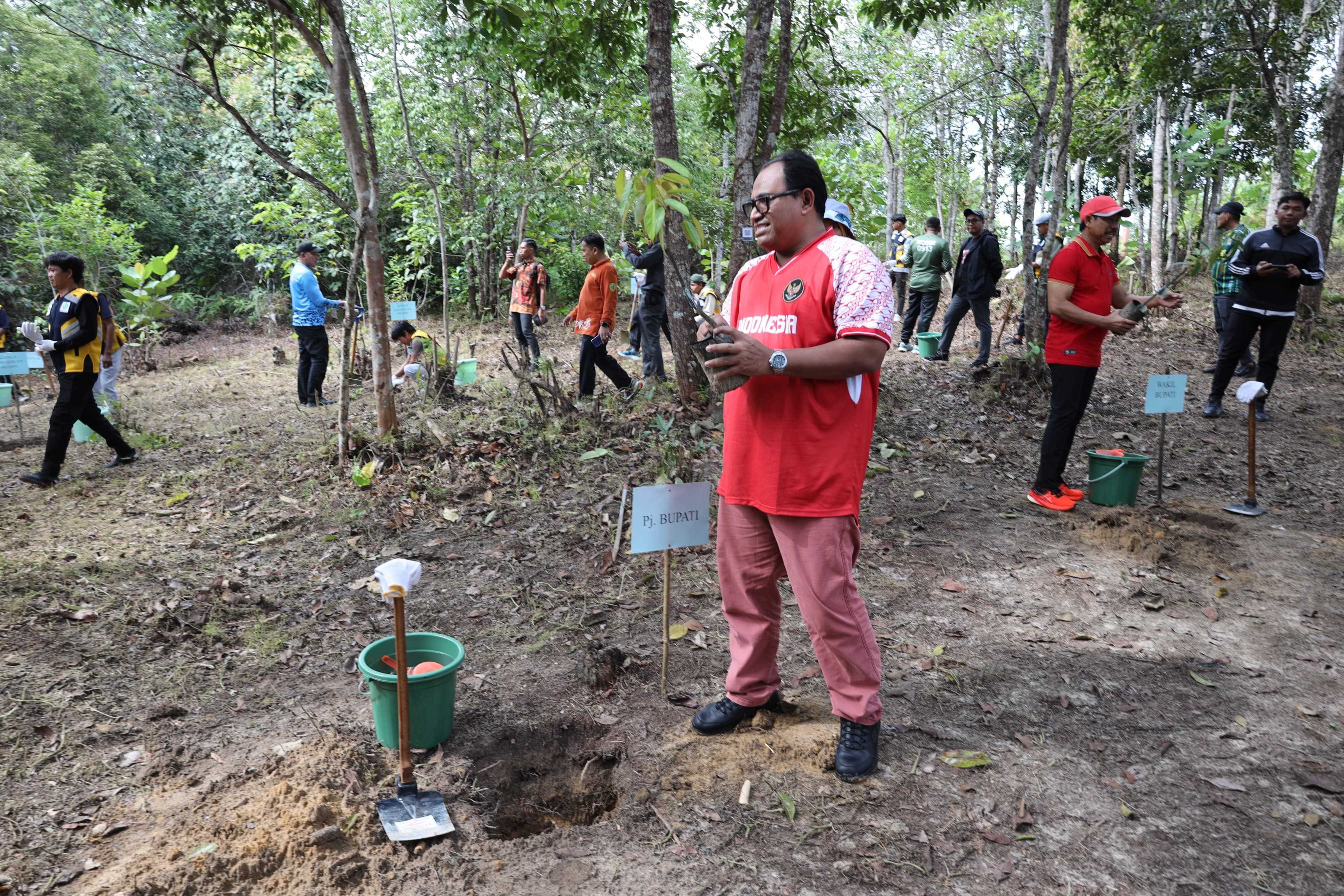 Zainal Arifin Berharap Hutan Kota di PPU Jadi Miniatur Hutan Kerangas di IKN
