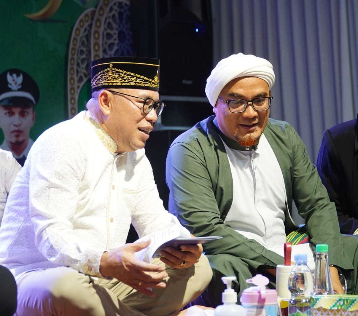 Hadiri Peringatan Tahun Baru Islam Desa Gunung Makmur Bersholawat, Makmur Marbun : â€œRefleksi Diri Untuk Terus Berbenah Diriâ€