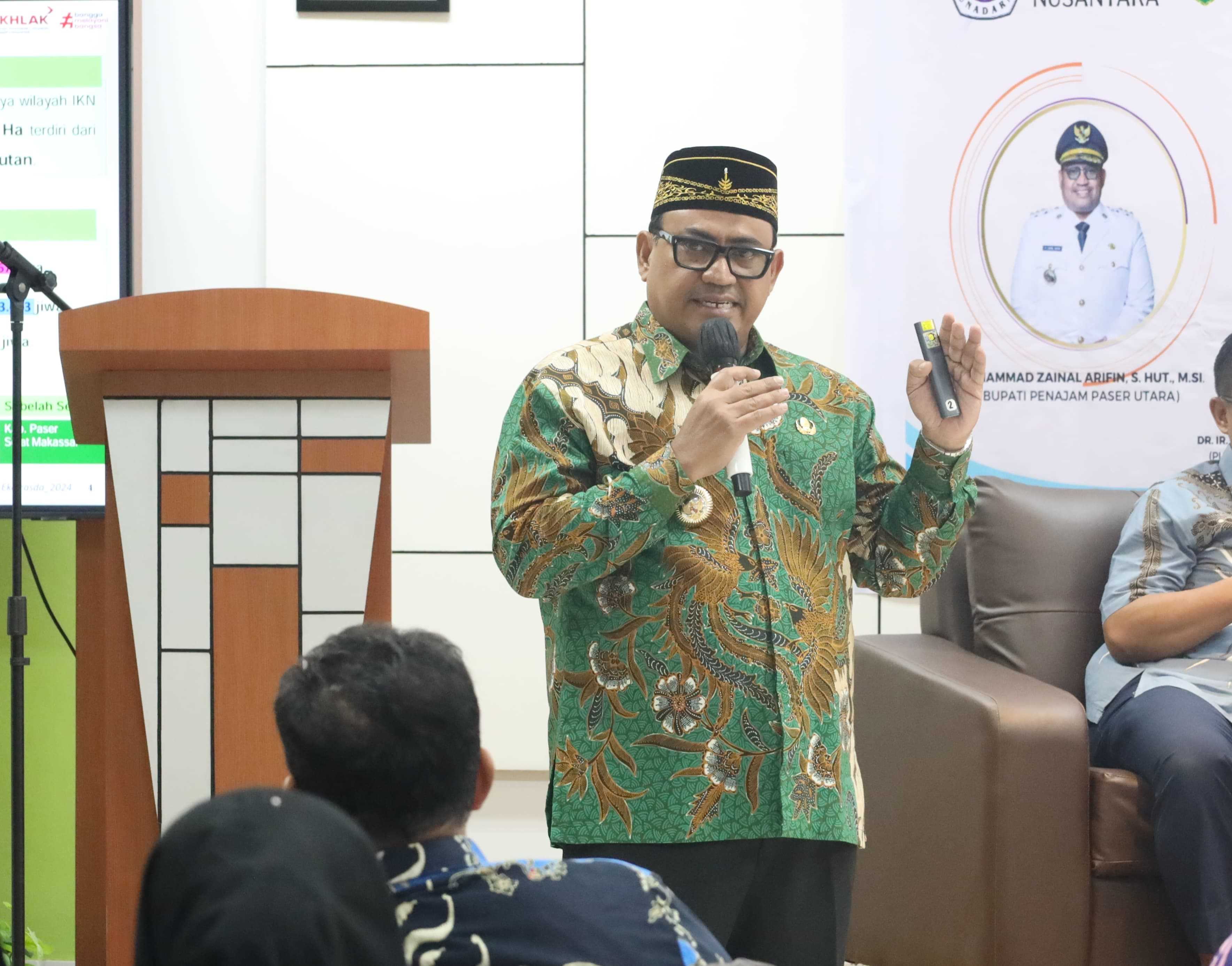 Pj. Bupati PPU Zainal Arifin Menjadi Narasumber Dalam Seminar Nasional Di Universitas Gunadarma Penajam