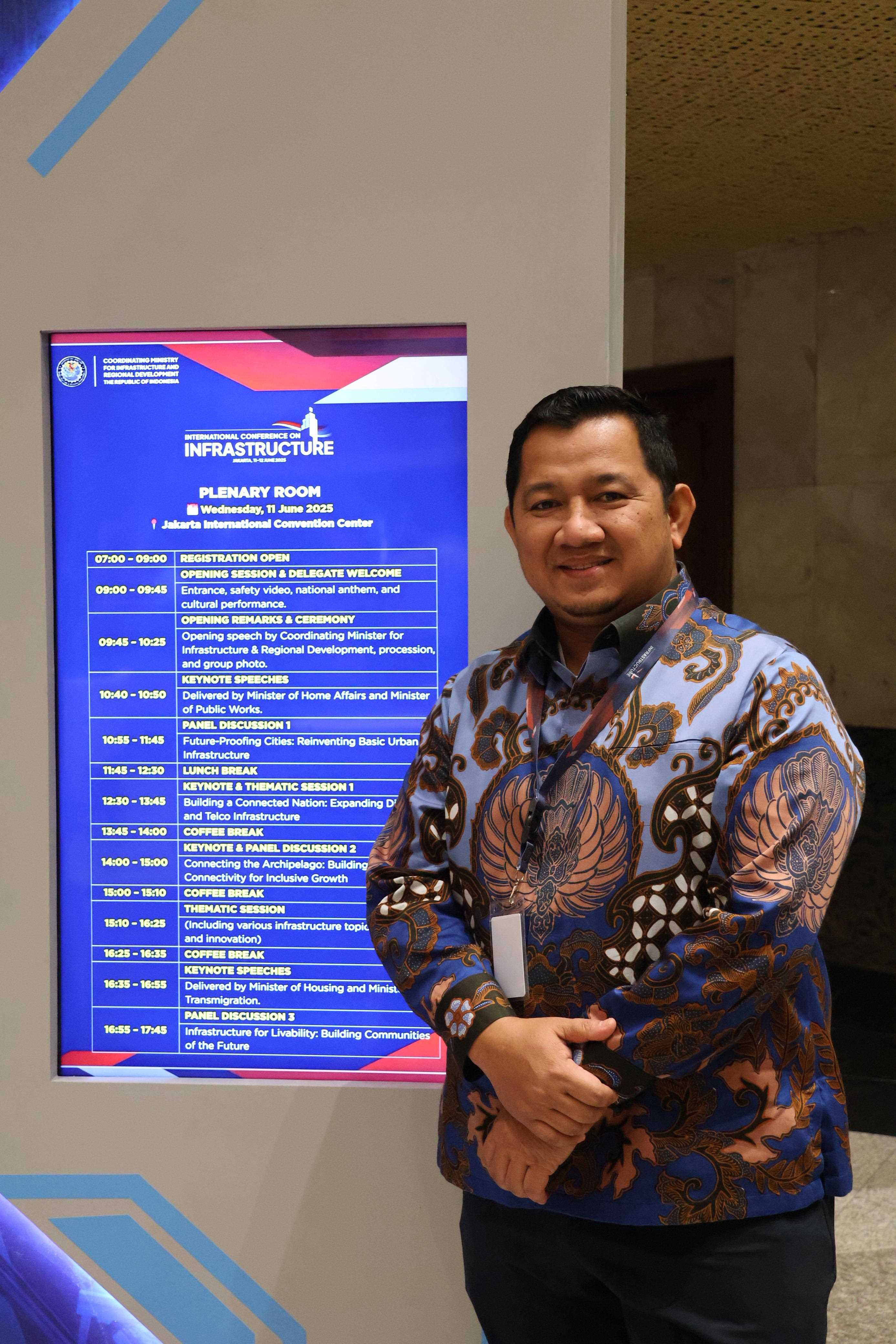 IWWEF dan ICI 2025 Resmi Dibuka, Bupati PPU Mudyat Noor Hadir di Tengah Forum Nasional Infrastruktur