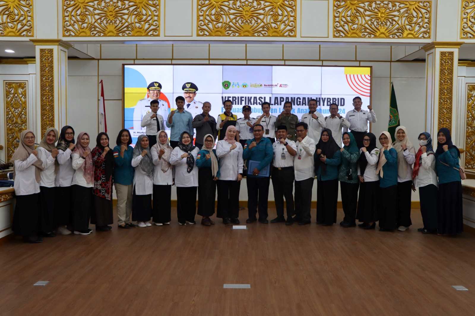 Wakil Bupati PPU Hadiri Verifikasi Lapangan Hybrid Evaluasi KLA