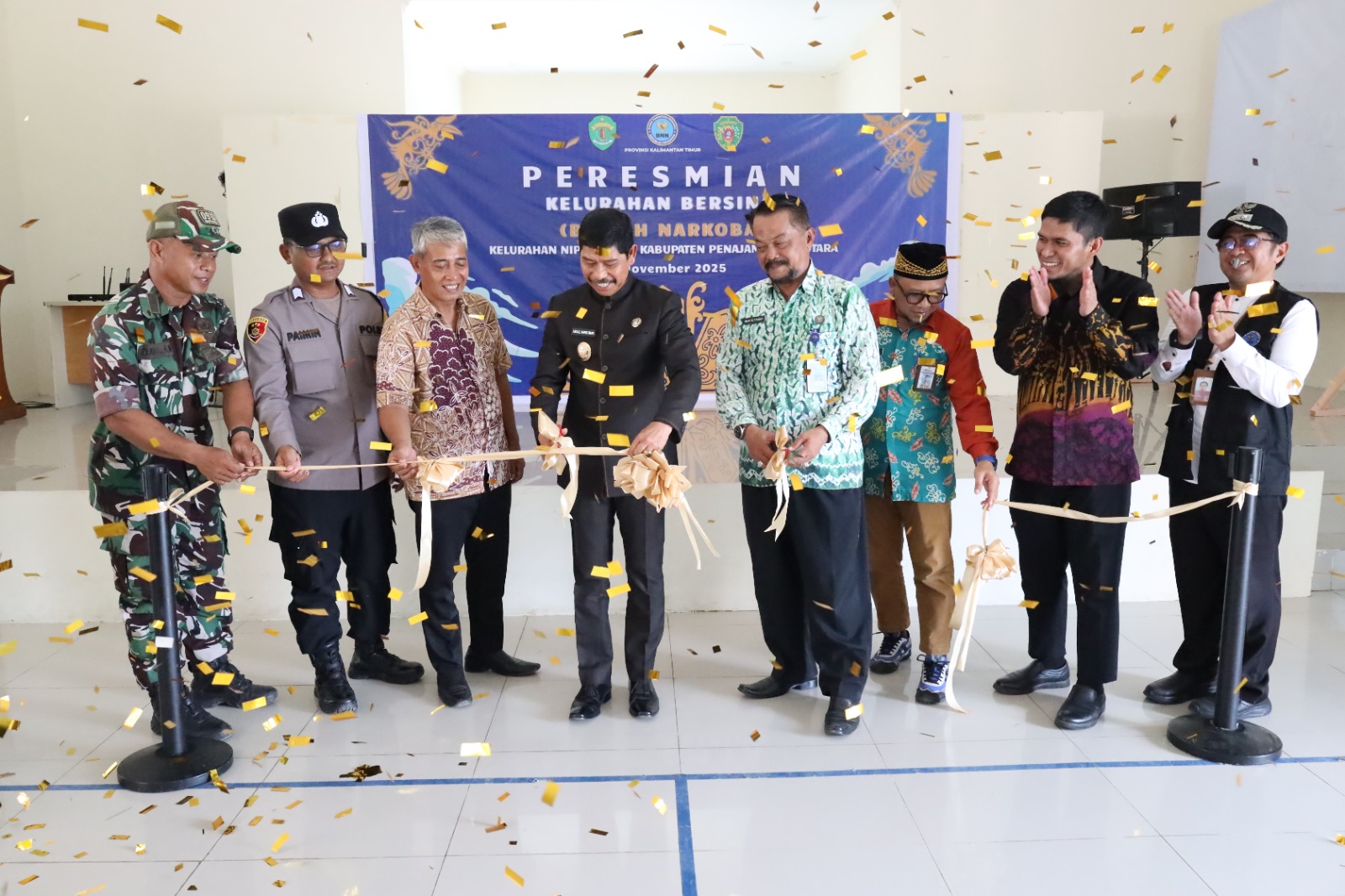 Kelurahan Nipah-Nipah Diresmikan sebagai Kelurahan Bersinar, Upaya Konkret Tekan Penyalahgunaan Narkoba di PPU