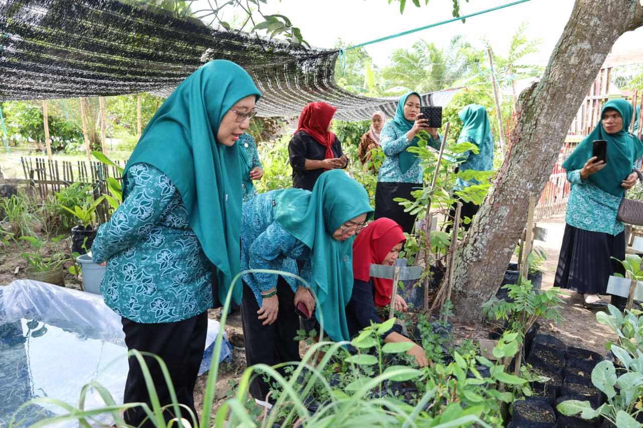 Ketua TP PKK PPU Lakukan Monev di Empat Kecamatan