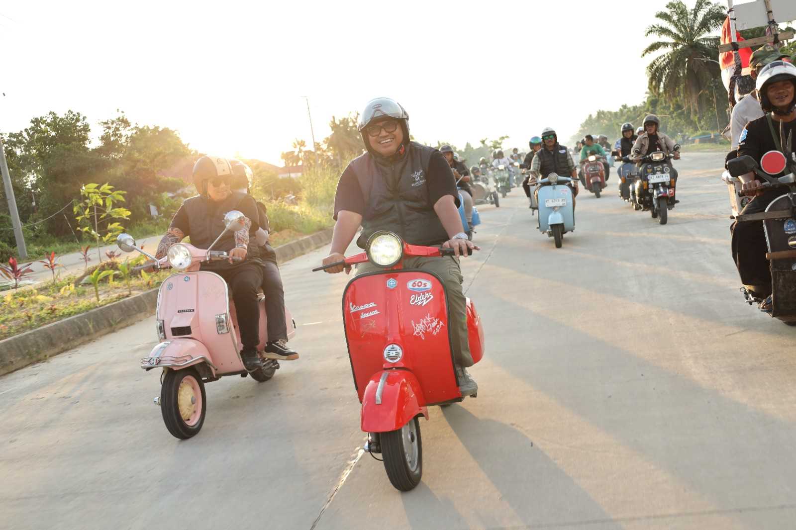 Pj Bupati Zainal Arifin Minta Komunitas Scooter PPU Menjadi Contoh Positif Bagi Generasi Muda