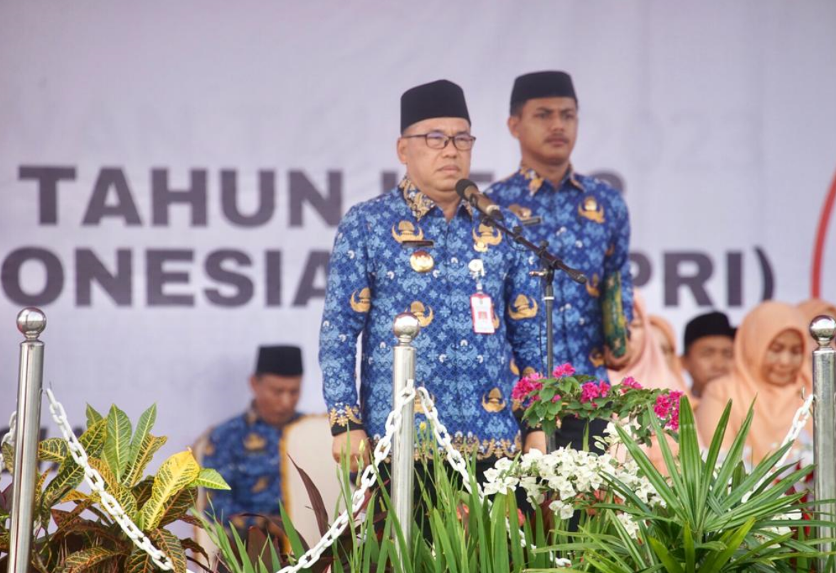 Pimpin Upacara Peringatan HUT KORPRI Ke-52, Makmur Marbun Sampaikan Pesan Penting Tantangan ASN Kedepan Serta Harus Menjaga Netralitas ASN