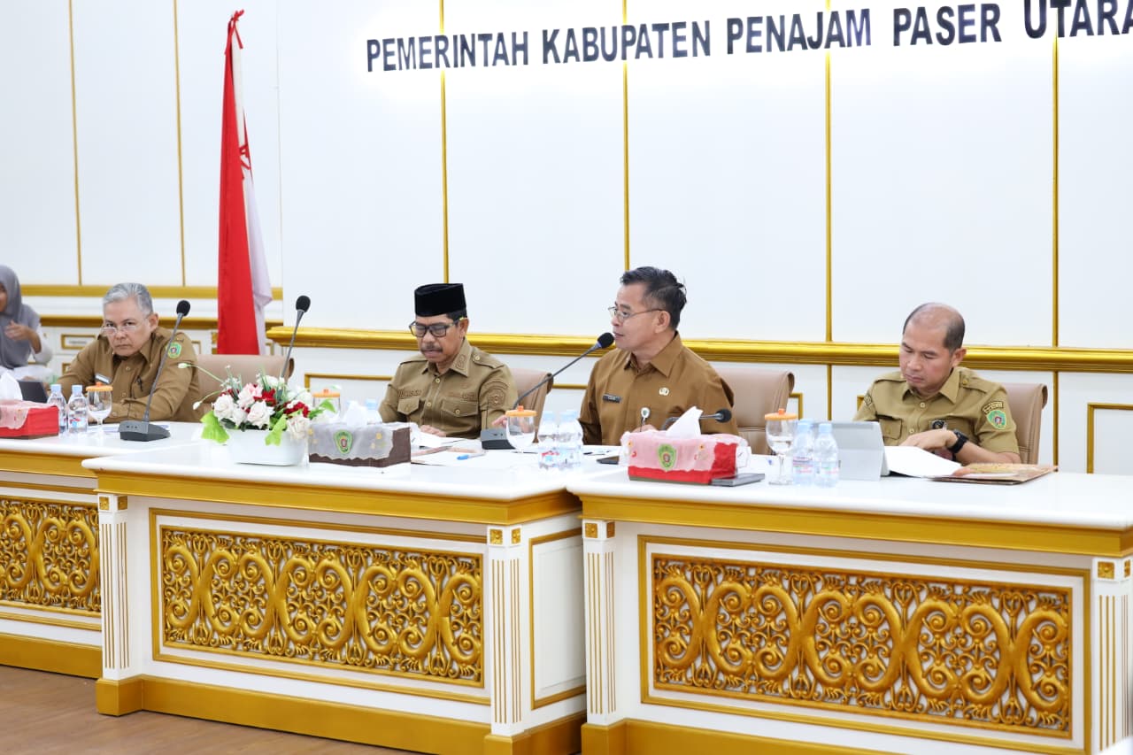 Rakor Pelaksanaan APBD 2026, Pemkab PPU Tekankan Efisiensi dan Kesiapan Hadapi Tantangan Fiskal