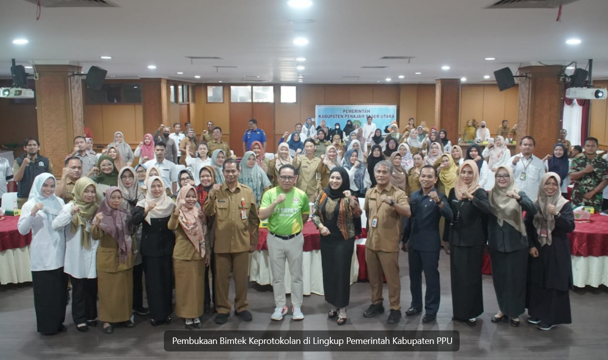 Pemkab PPU Gelar Bimtek Keprotokolan di Lingkup Pemerintah Kabupaten PPU