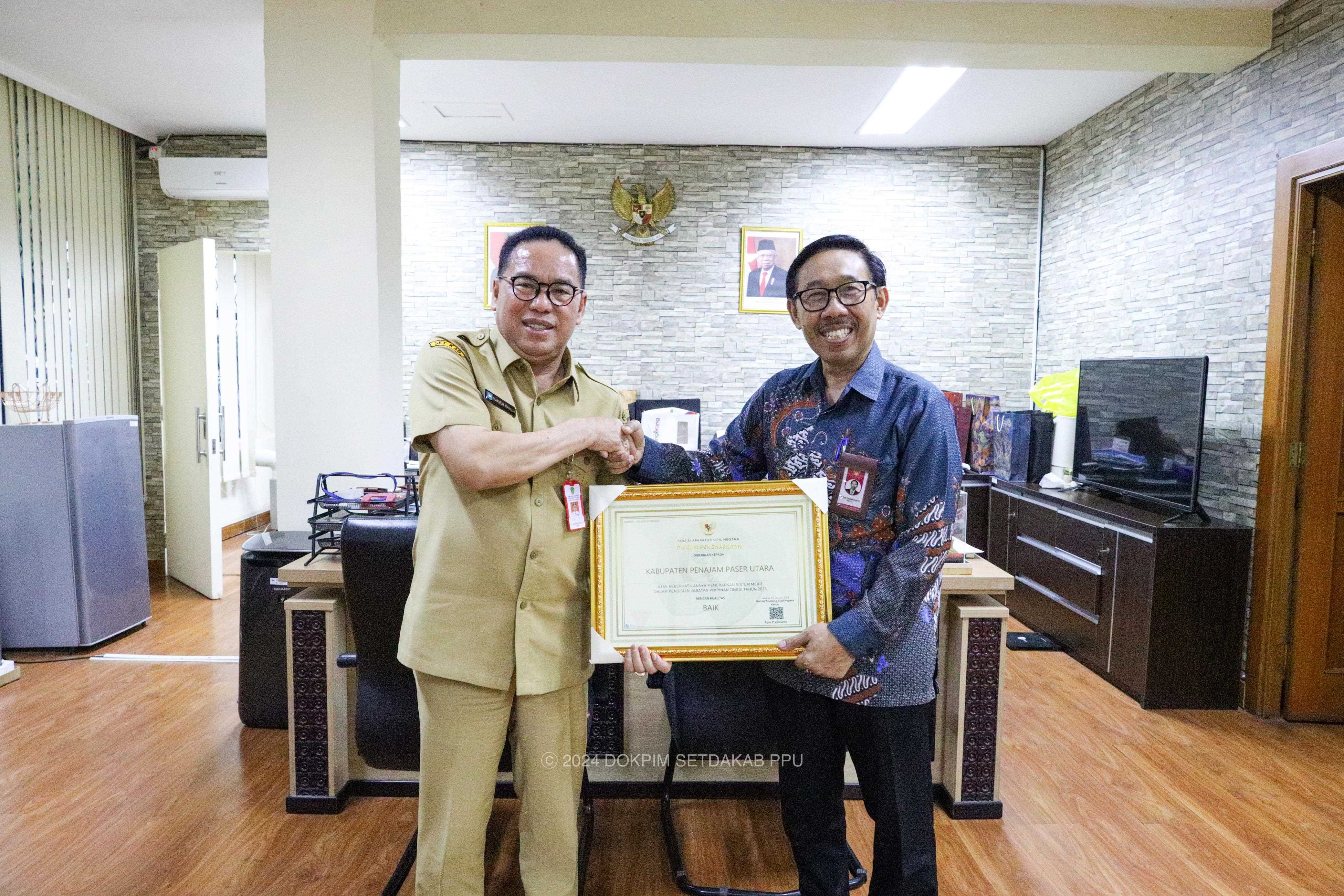 PPU terima penghargaan dari KASN