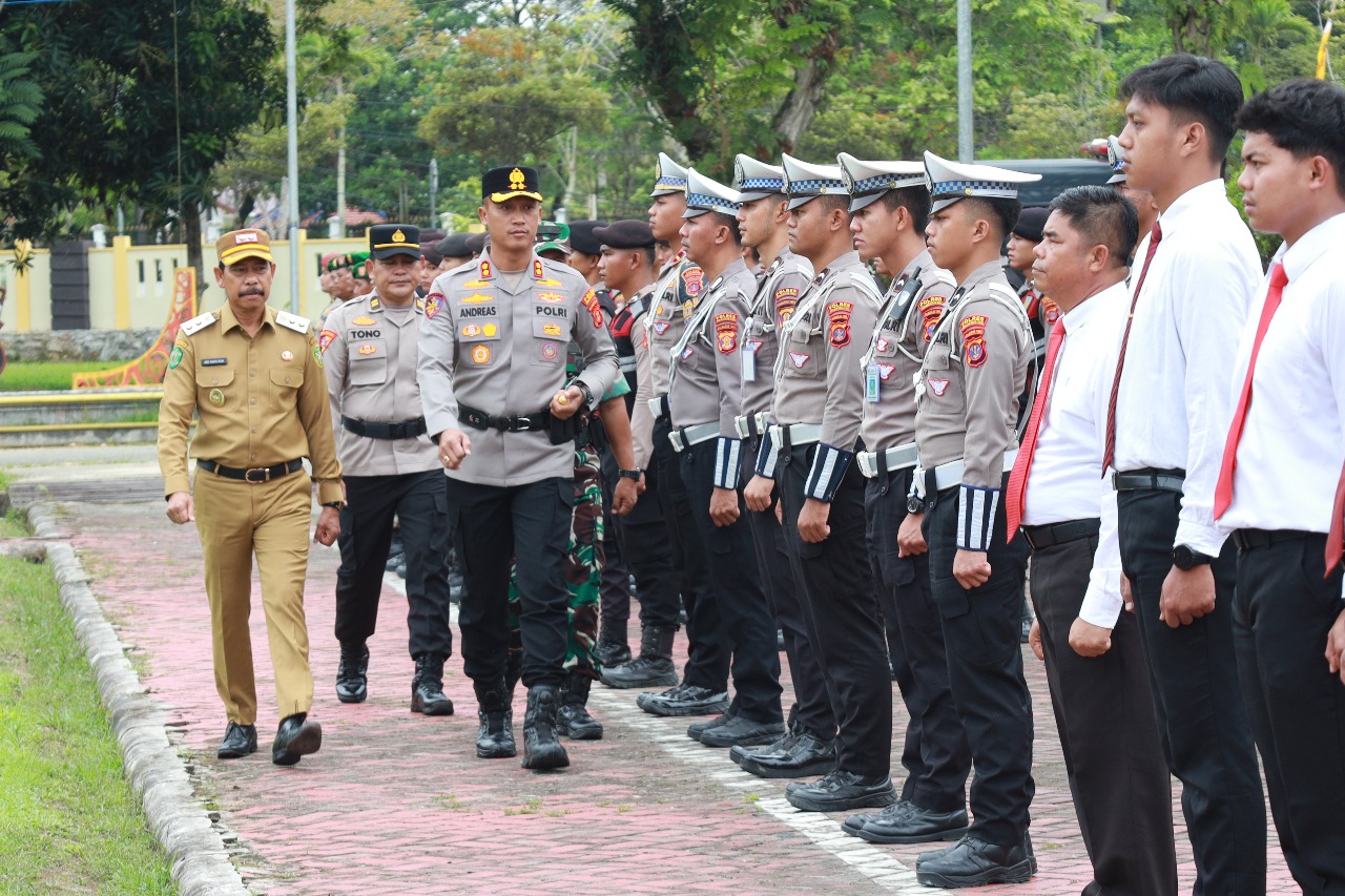 Wabup PPU Abdul Waris Muin Hadiri Apel Kesiapsiagaan Tanggap Darurat Bencana Hidrometeorologi