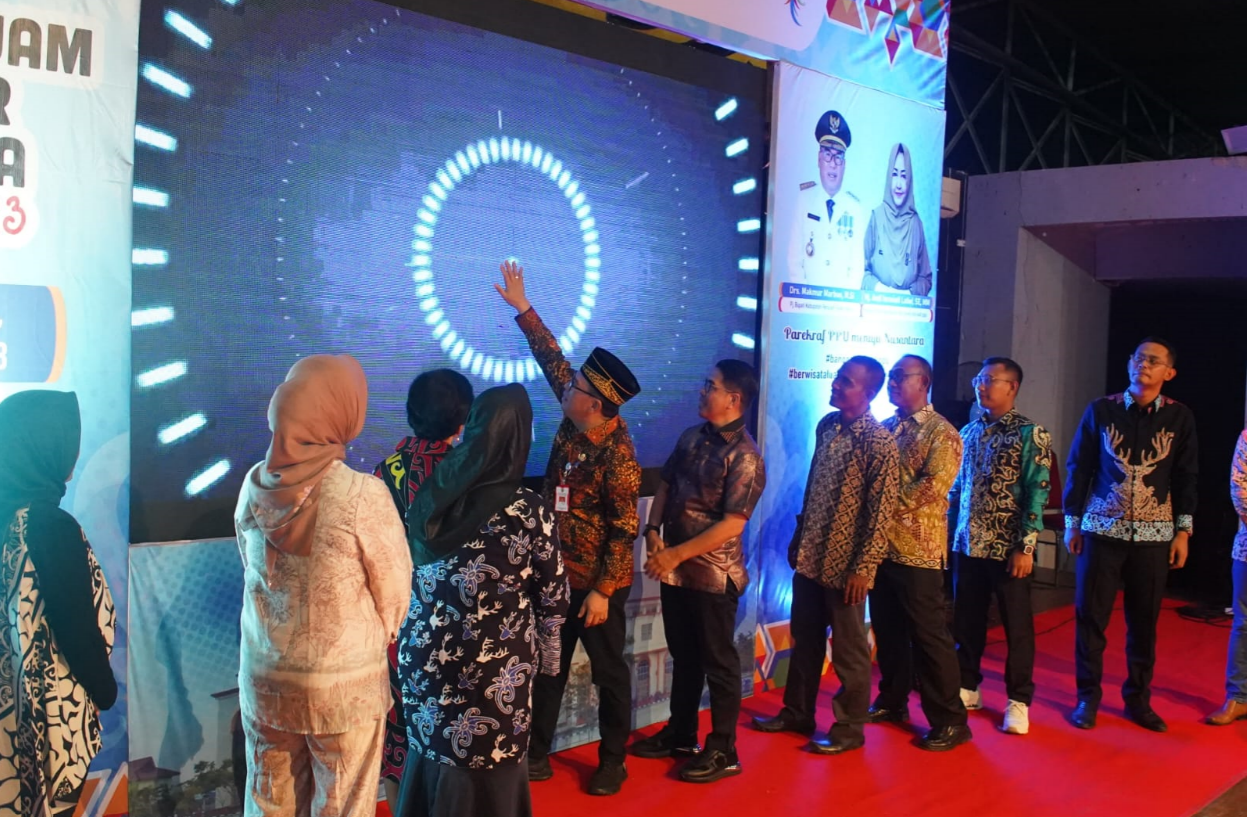 Pj Bupati Marbun Resmi Membuka Penajam Paser Utara Festival Tahun 2023