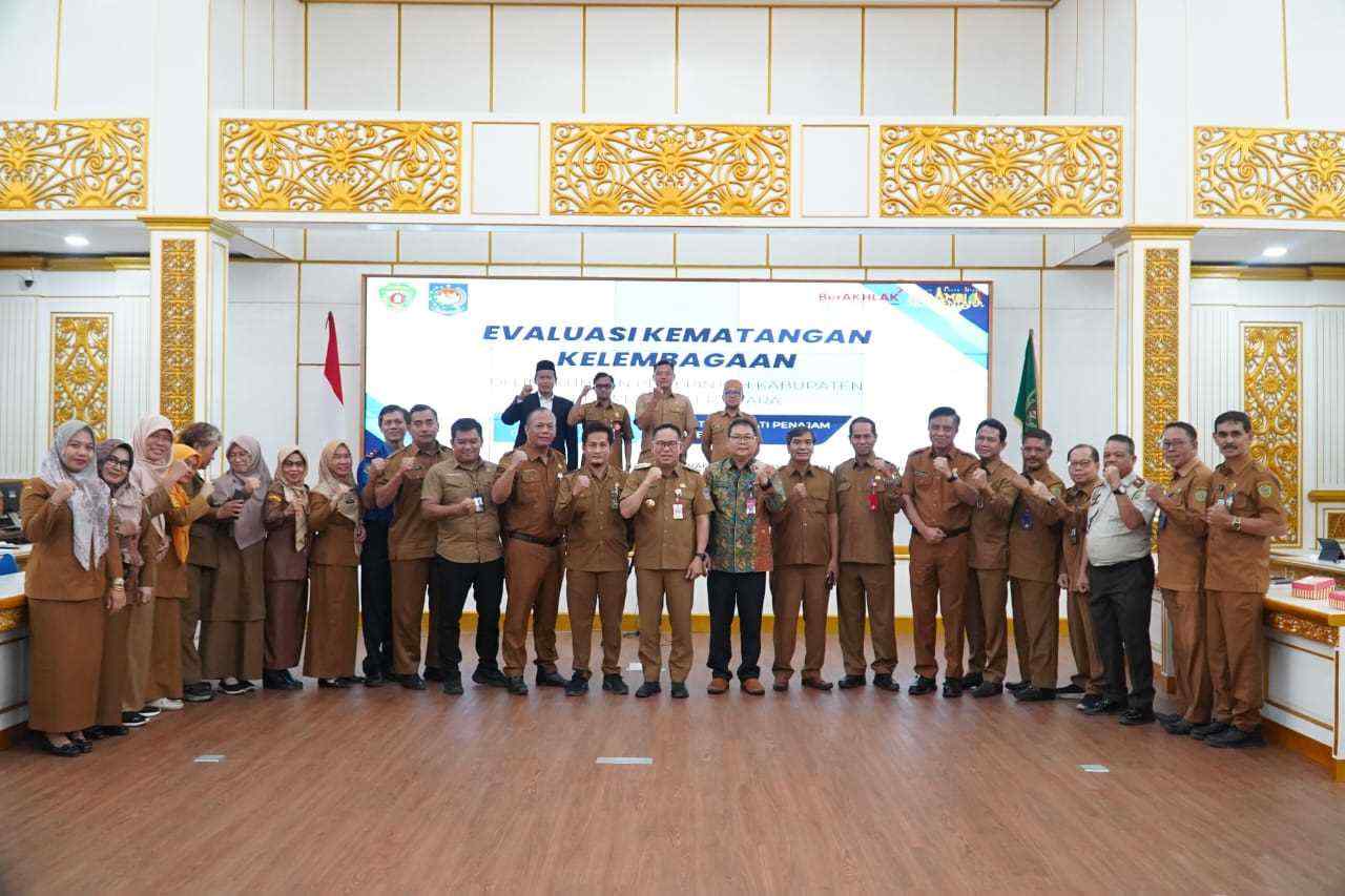 Pemkab PPU Gelar Evaluasi Kelembagaan. Makmur Marbun : â€œEvaluasi Kelembagaan Untuk Efektifitas Penataan Daerah.