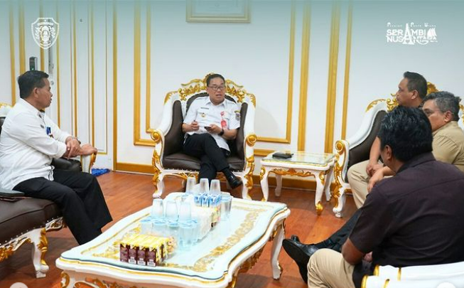 Pj. Bupati Makmur Menerima audiensi BPJS Ketenagakerjaan, Optimalisasi Penyelenggaraan Jaminan Sosial di Kab. Penajam Paser Utara