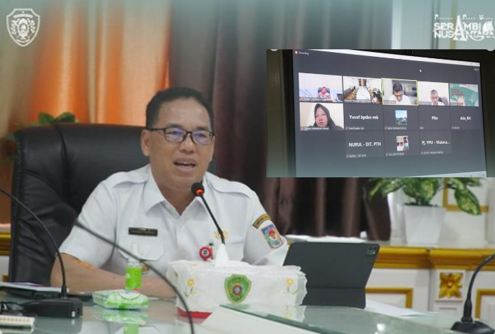 Tanggulangi Pengelolaan Sampah, Pj. Bupati PPU Makmur Marbun Sampaikan Sejumlah Usulan Pada Kementerian LHK.