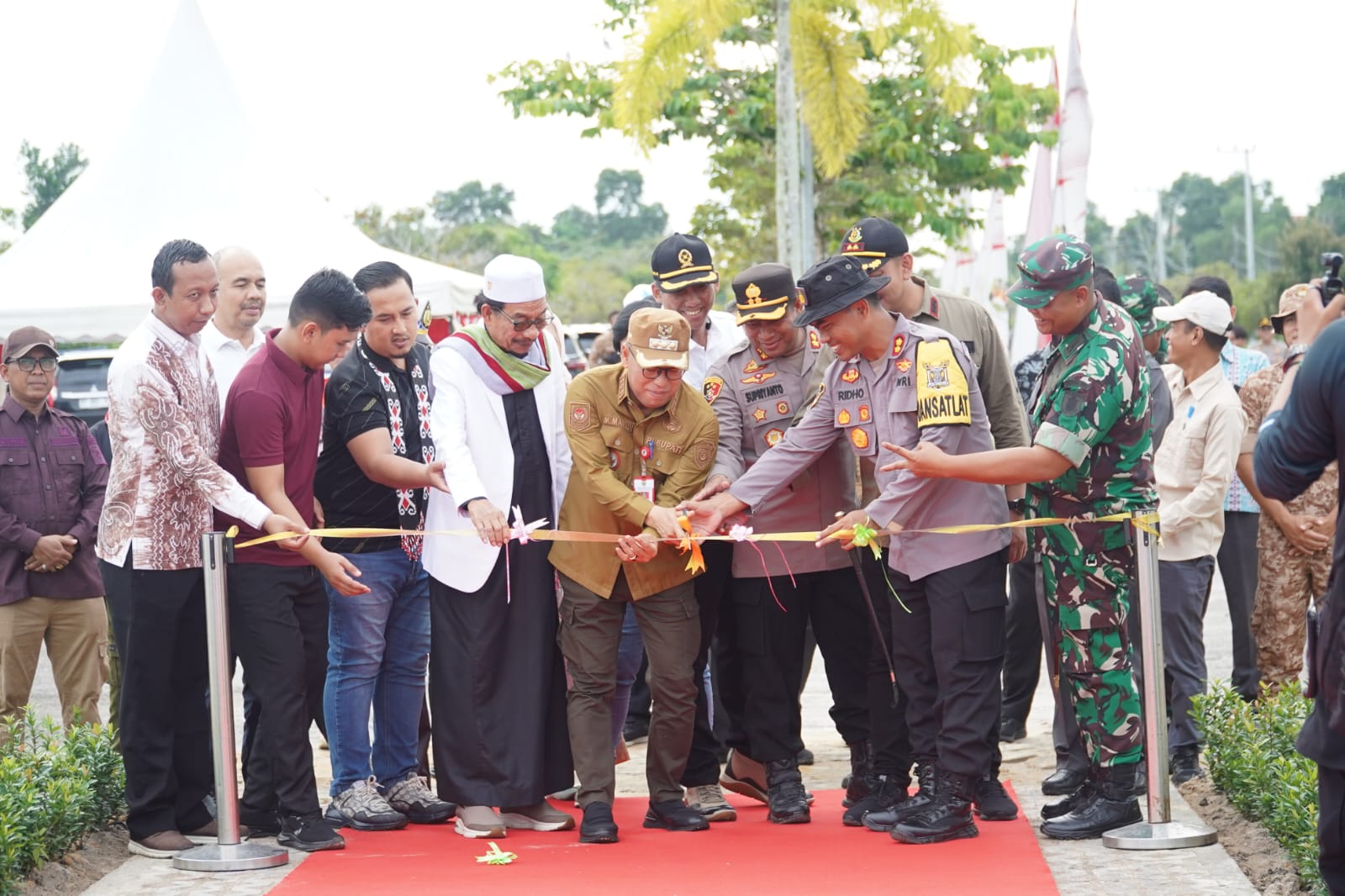 Tugu Latsitardanus Yontarlat Kijang Diresmikan, Tanda Berakhirnya Latsitardanus Ke-44