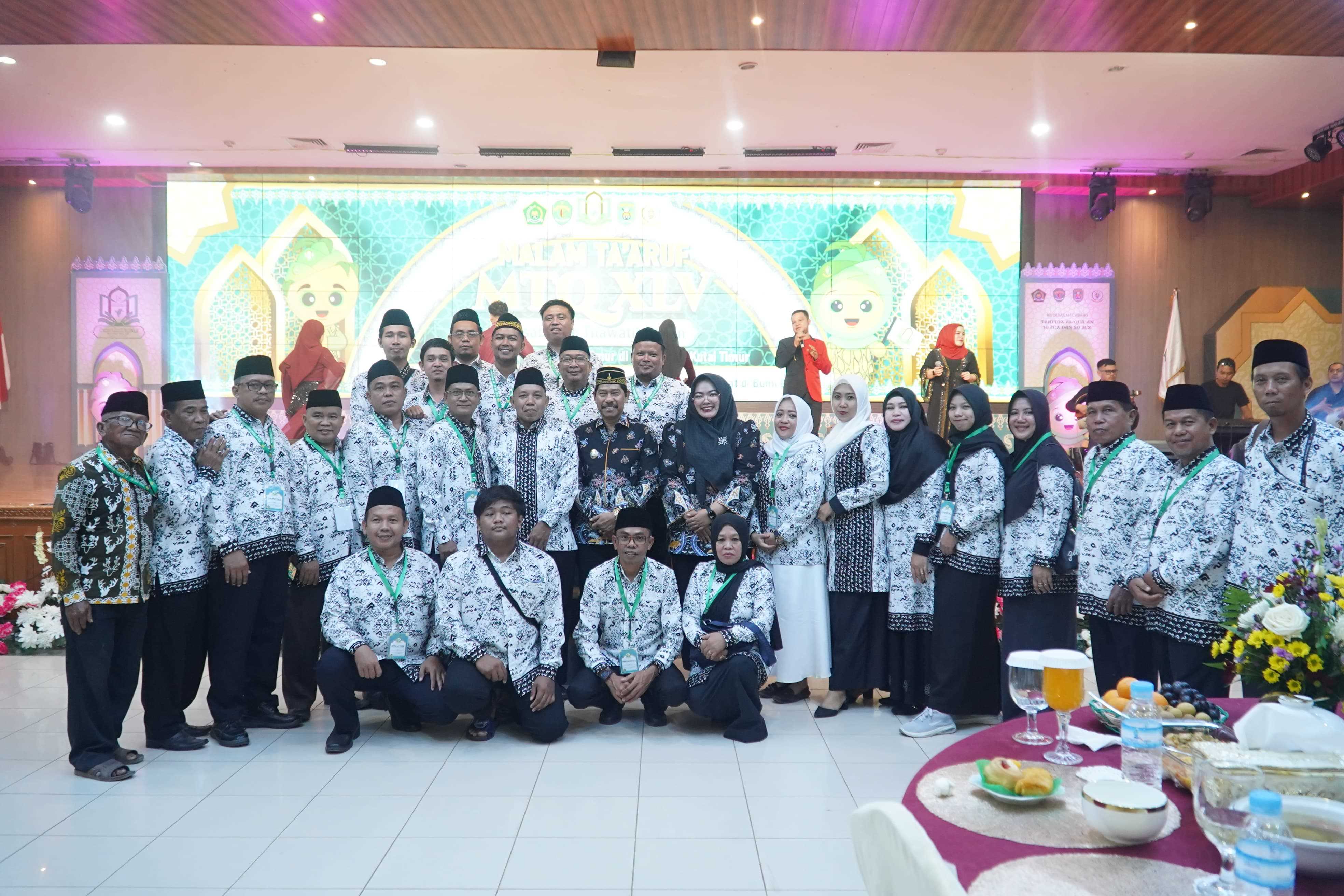 Wakil Bupati PPU Hadiri Malam Taaruf MTQ XLV Kaltim, Wujud Dukungan terhadap Syiar Islam dan Persaudaraan Antar Daerah