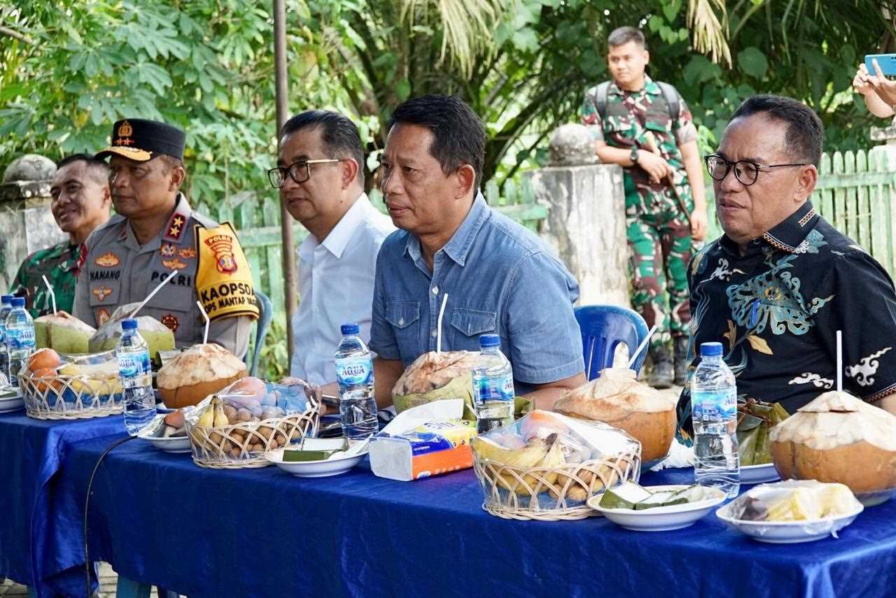Makmur Marbun Dampingi Pj Gubernur Kaltim Sosialisasi Pembangunan Pengendalian Banjir di Sepaku