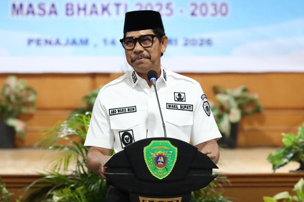 Wabup Waris Muin Dorong PWRI Ambil Peran Strategis dalam Pembangunan PPU