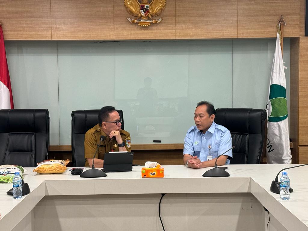 Audiensi Pj. Bupati dengan Dirut PT. Food Station Tjipinang Jaya