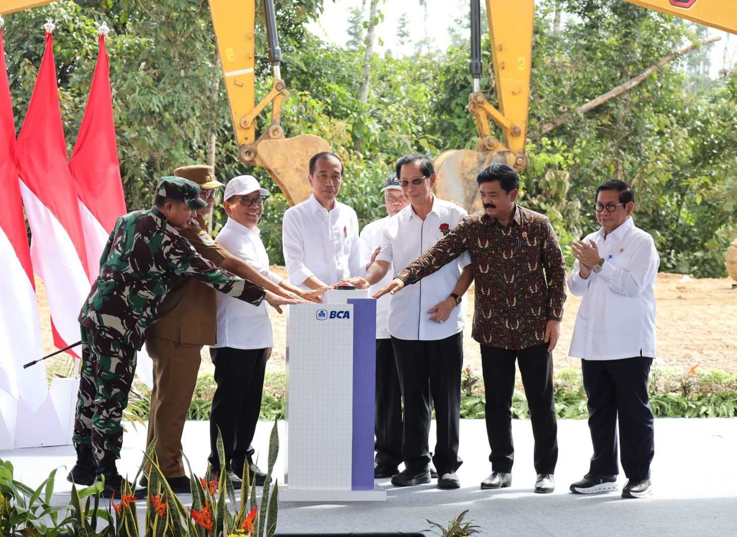 Pj. Bupati PPU Dampingi Presiden Jokowi Groundbreaking Tahap VII Pembangunan IKN