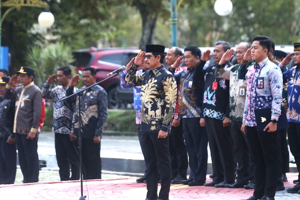 Wabup PPU Pimpin Apel Hari Desa Nasional, Teguhkan Komitmen Menuju Indonesia Emas 2045