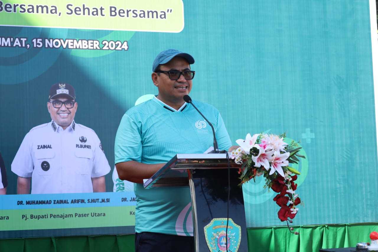 Pj Bupati Zainal Arifin Hadiri Peringatan HKN Tahun 2024 di Lingkup PPU