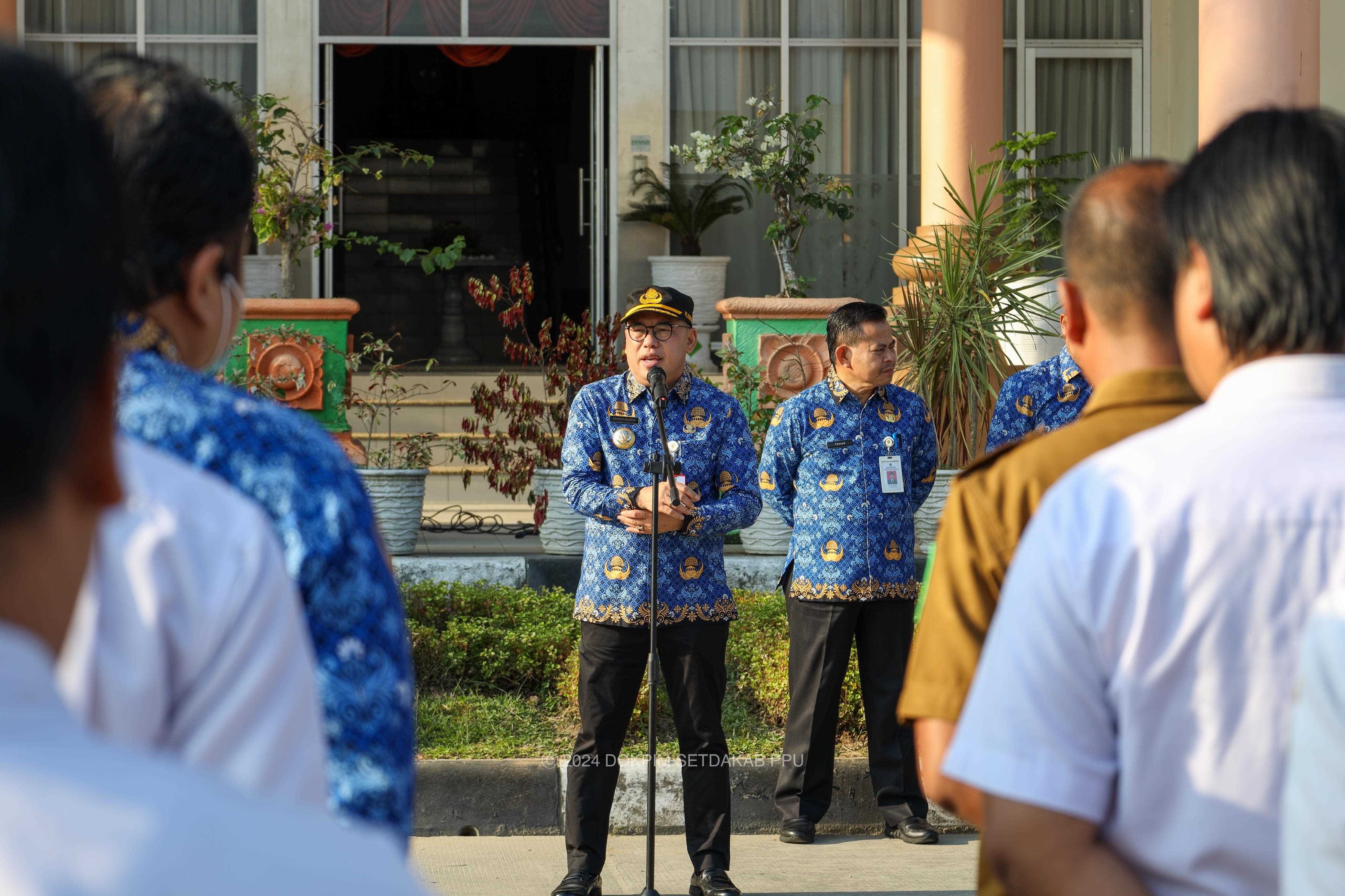 Pimpin Apel Pagi, Makmur Marbun : " Kabupaten PPU Sudah Menjadi Rumah Kedua Saya" 