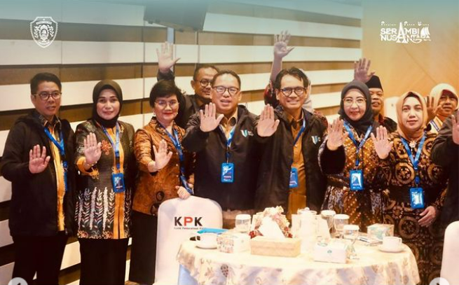 Pj. Bupati Makmur Marbun Hadiri Pelatihan Penguatan Anti Korupsi Untuk Penyelenggara Negara Berintegritas (PAKU INTEGRITAS)