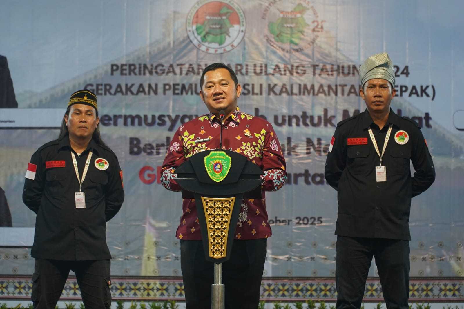 Bupati Mudyat Noor Apresiasi Kiprah GEPAK di HUT ke-24 Sebagai Garda Terdepan Jaga Harmoni Kalimantan