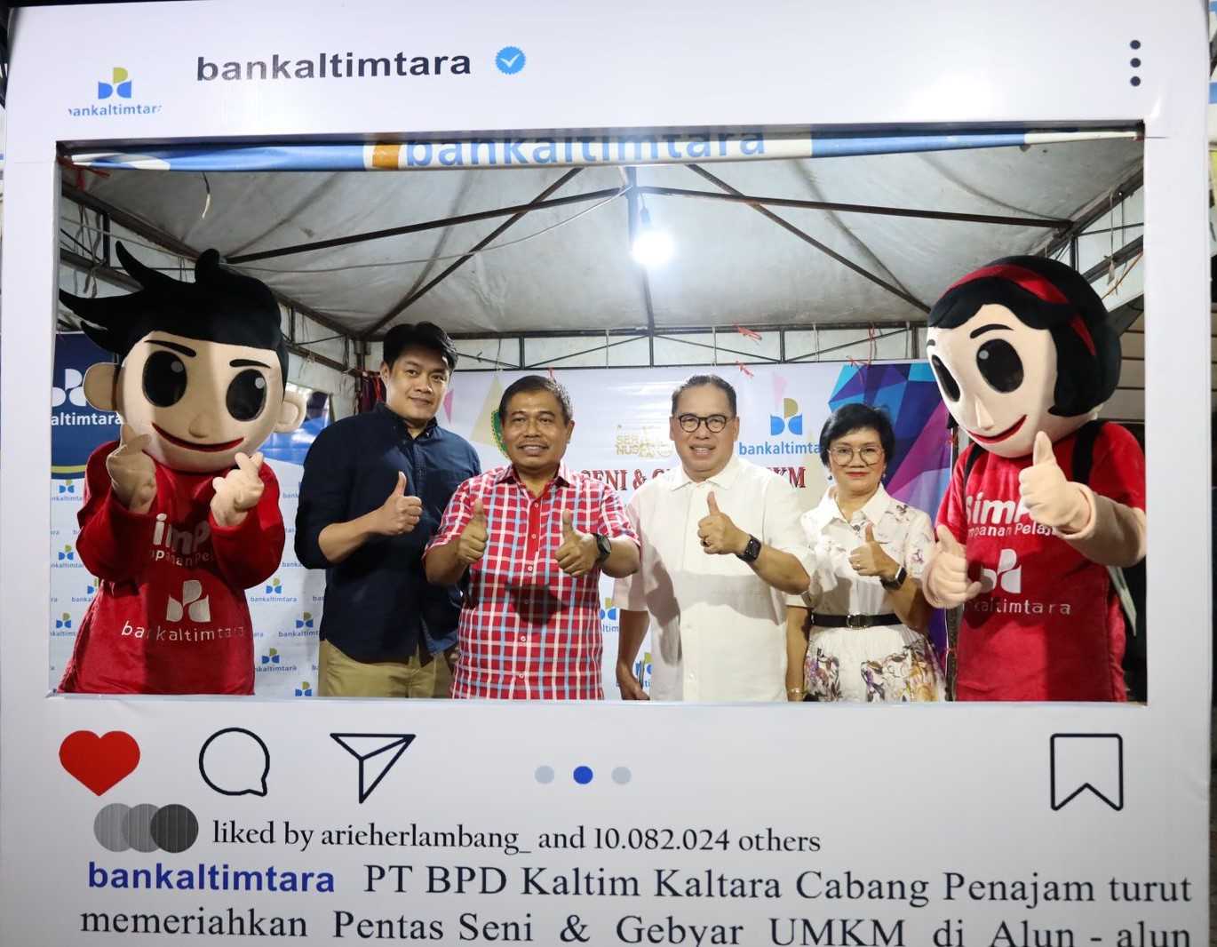 Wakil Rektor IPDN Apresiasi Kegiatan Malam Pentas Seni dan UMKM di PPU