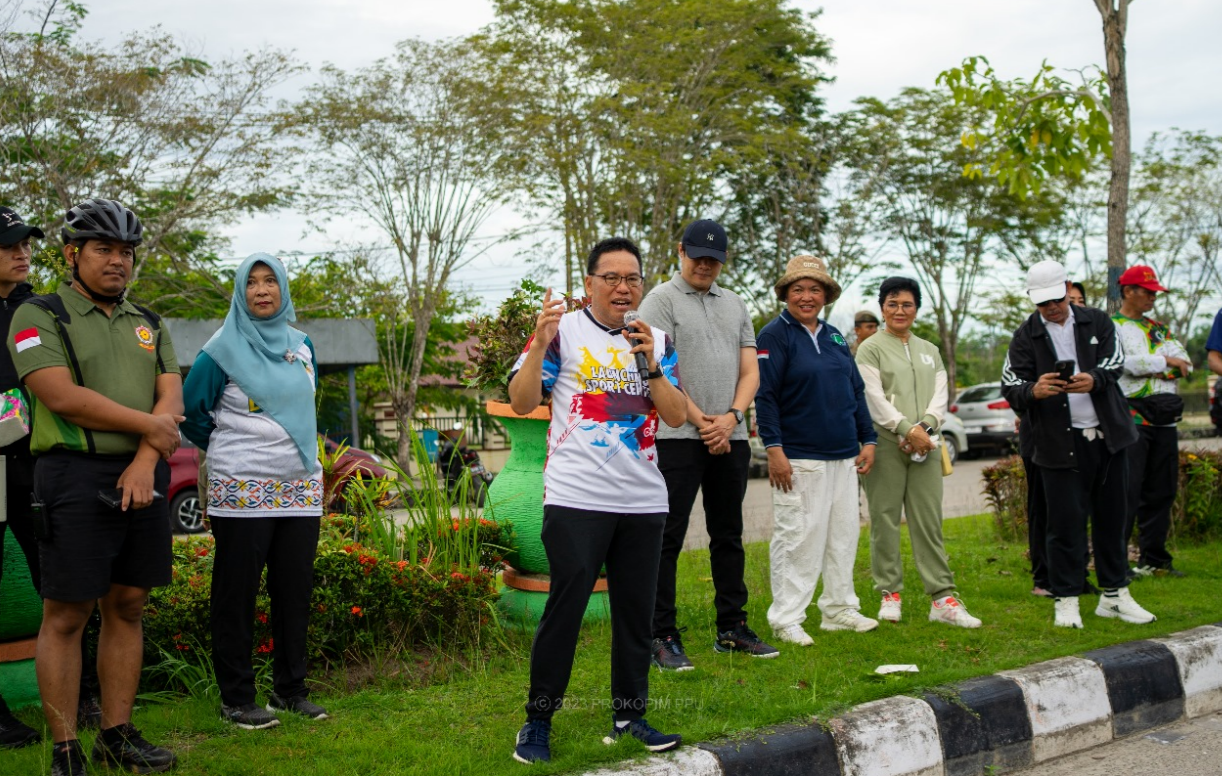 Pj. Bupati Makmur Marbun Kembali Ikut Kegiatan Car Free Day