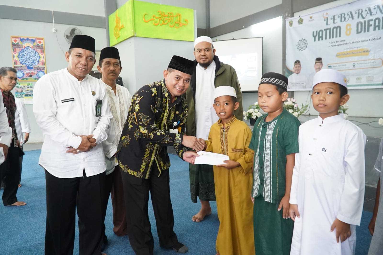170 Anak Yatim dan Penyandang Disabilitas di PPU Terima Bantuan, Sekda Tohar: Lebaran Anak Yatim dan Penyandang Disabilitas, Wujud Solidaritas Berbagi Untuk Sesama