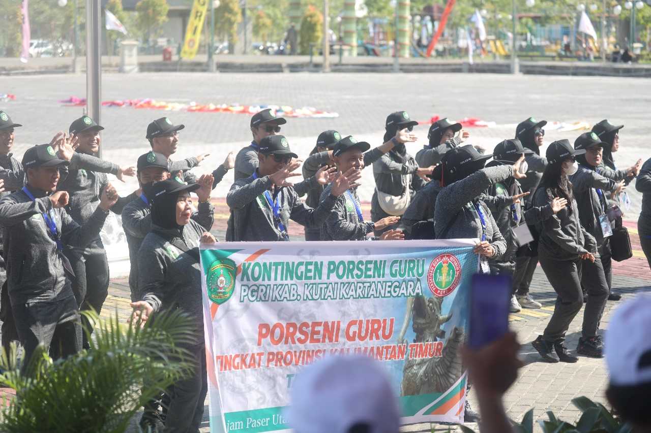 Porseni PGRI Tingkat Kaltim 2024 di PPU Resmi Dibuka