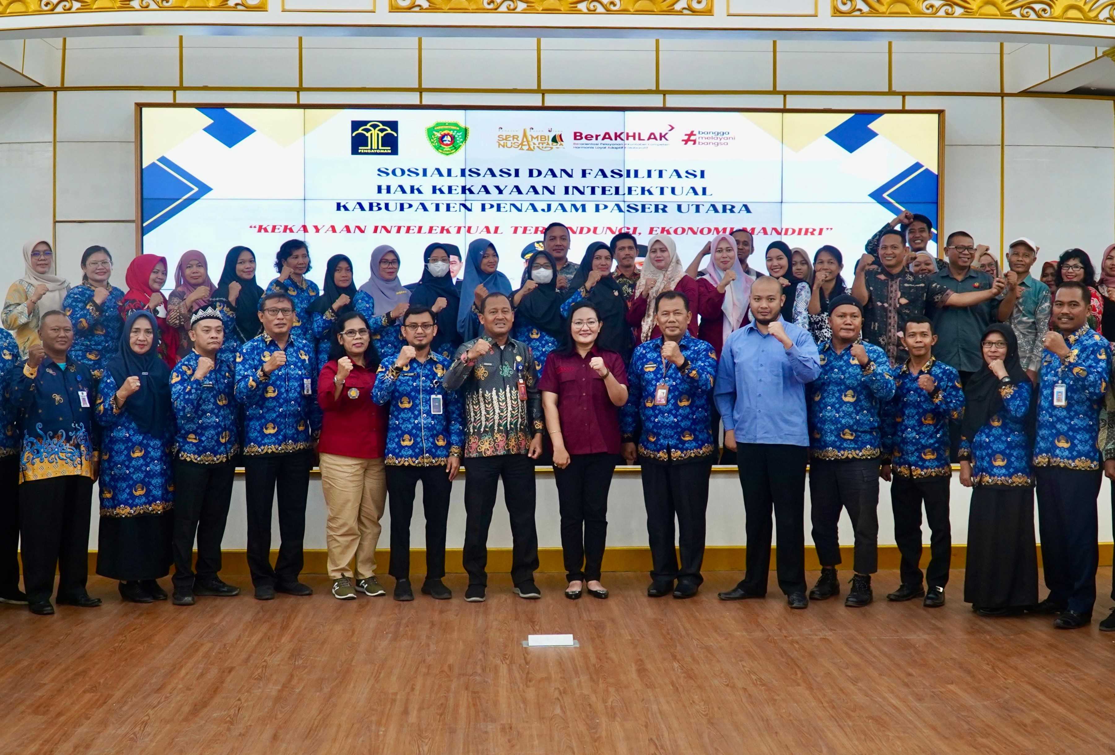 Asisten II Pemkab PPU Buka Sosialisasi dan Fasilitasi HKI di PPU Tahun 2024