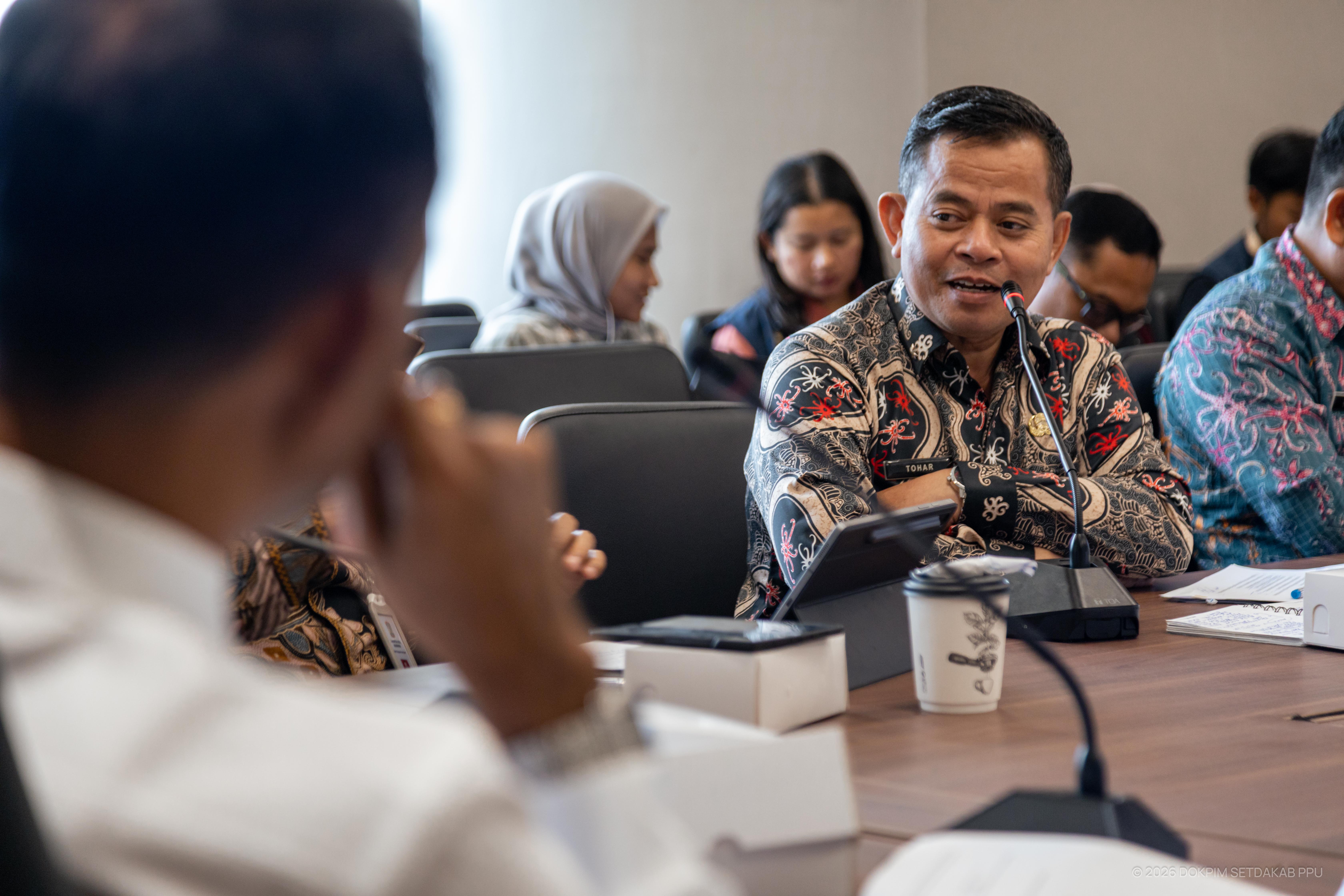 Pemda PPU Sampaikan Masukan Strategis dalam Konsultasi Publik Regulasi Daerah Mitra IKN