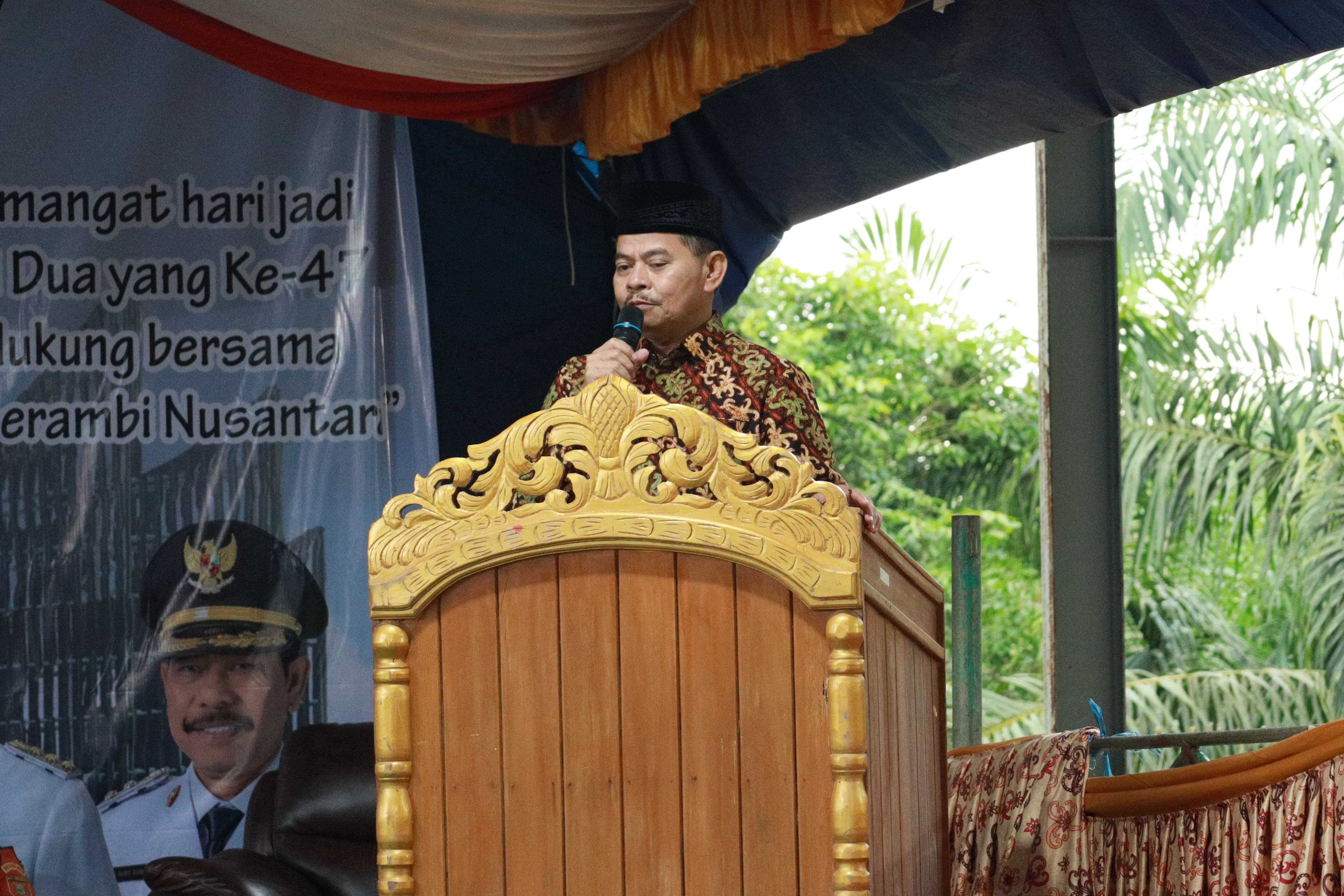 Hadiri HUT Ke-47 Desa Semoi Dua, Sekda PPU Ajak Kilas Balik Perjalanan Pemerintahan Desa