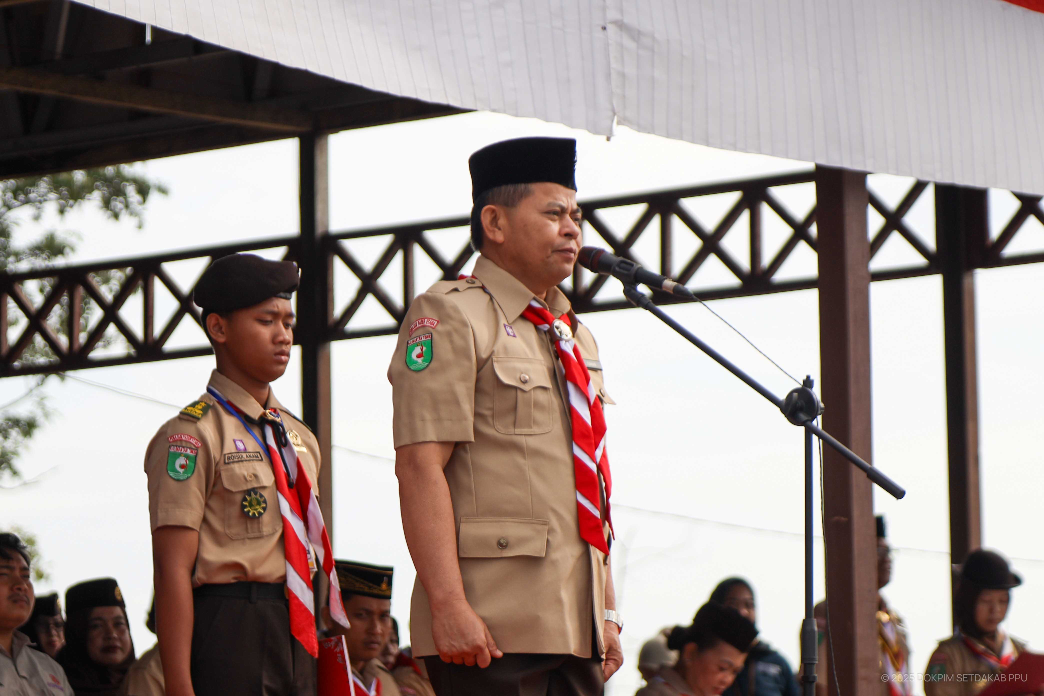 Sekda PPU Pimpin Upacara Peringatan HUT Pramuka ke-64