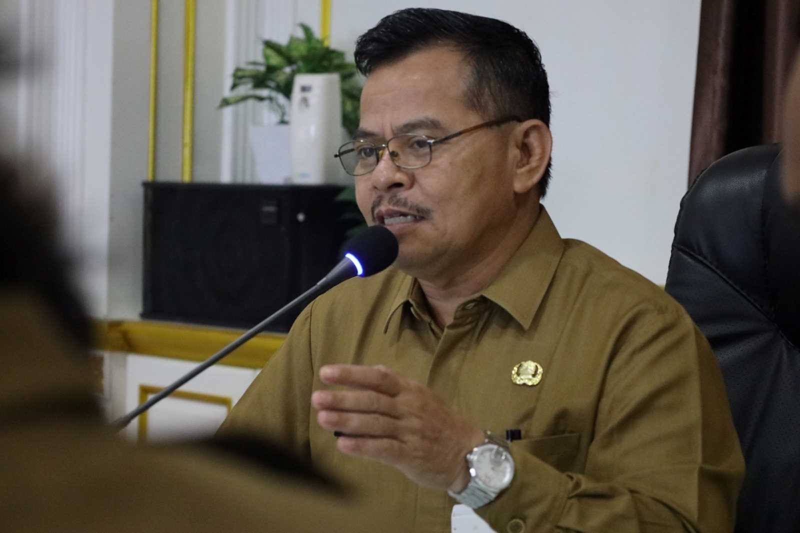 Sekda Pimpin Rapat Forum Komunikasi Dengan BPJS Kesehatan 