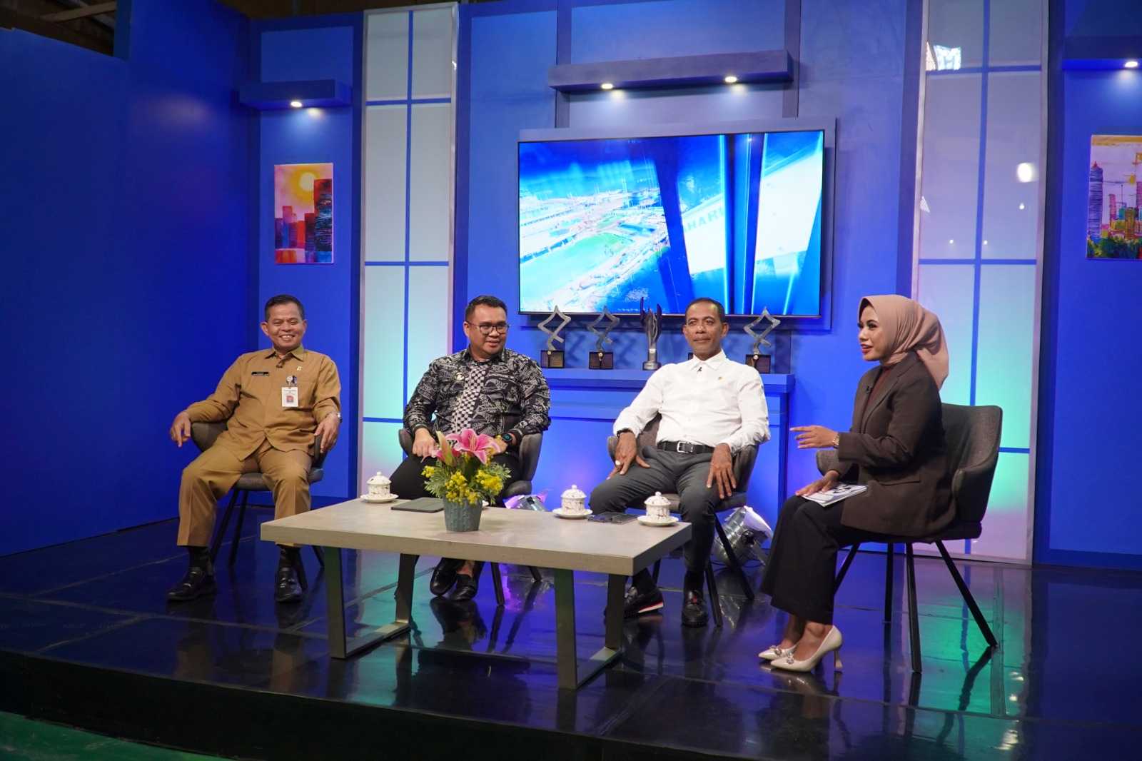 Sekda PPU Jadi Narasumber Dialog Publika TVRI Kaltim Bahas Penataan Wilayah Terdampak IKN