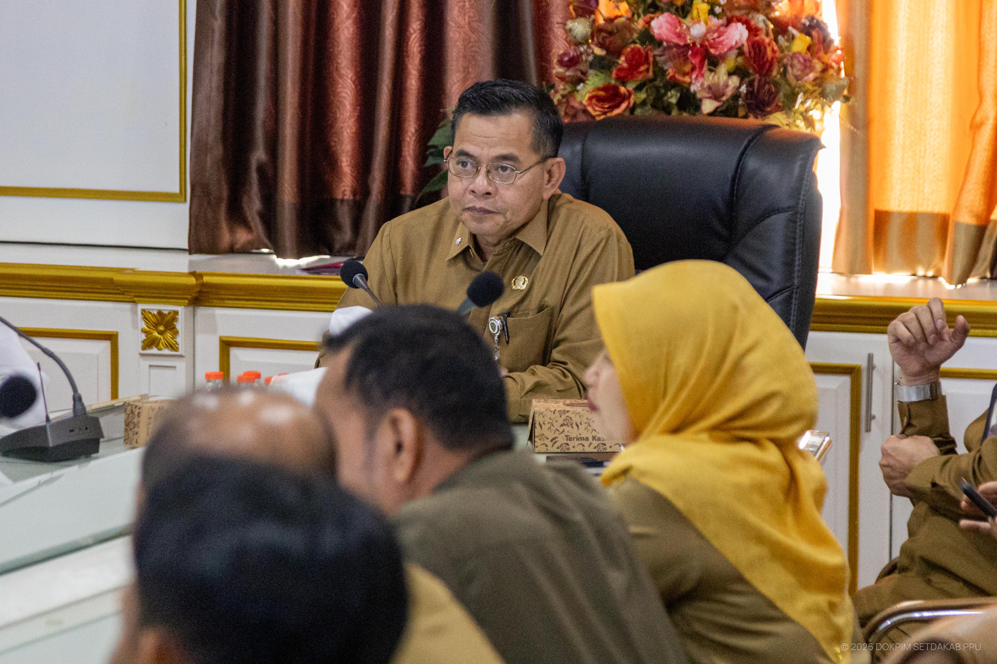 Pemda PPU Terima Entry Meeting Pemeriksaan Interim LKPD dan Bantuan Keuangan Parpol Tahun 2025