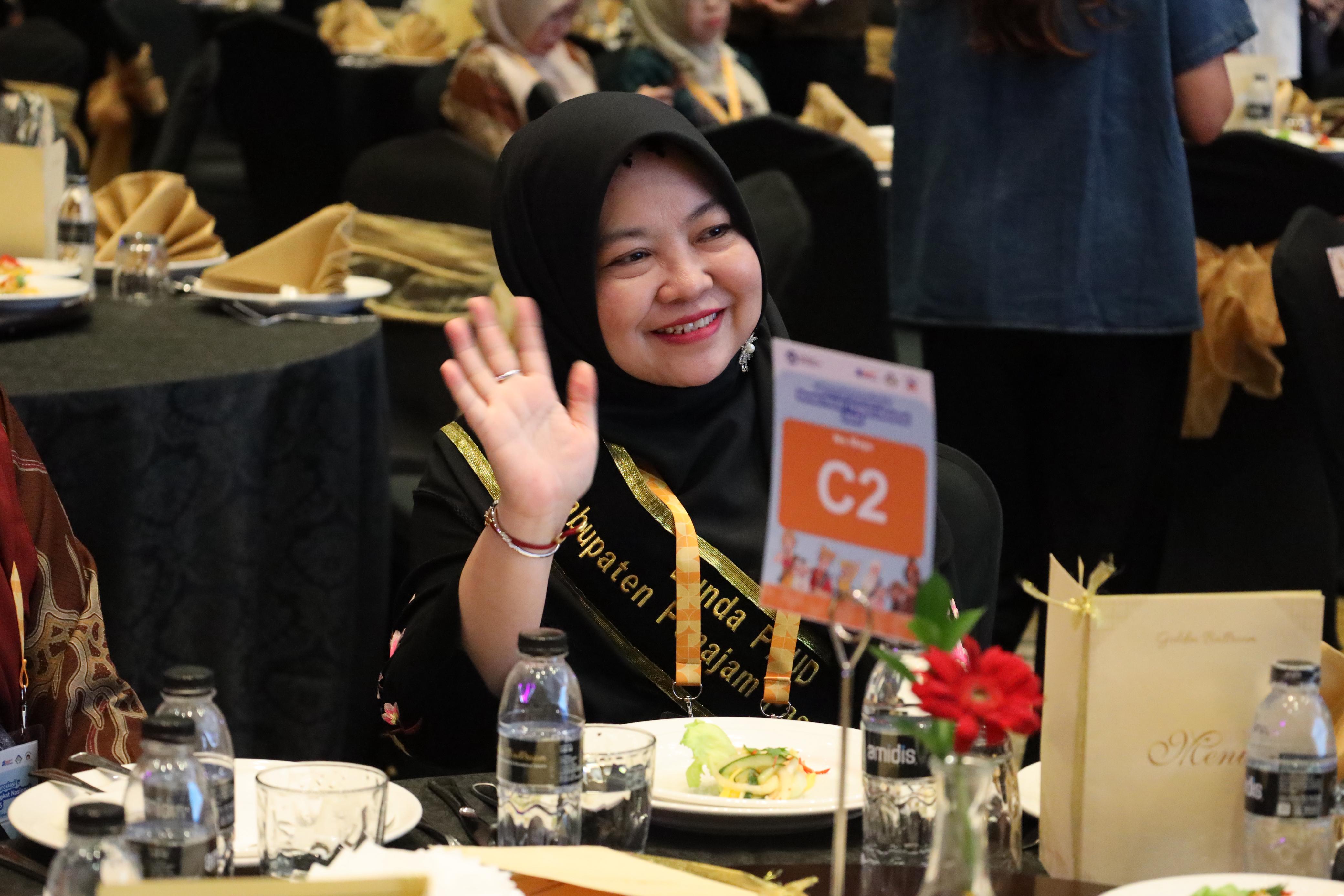 Bunda PAUD PPU Dewi Yuliana hadiri Welcome Dinner Apresiasi Bunda PAUD Nasional tahun 2025